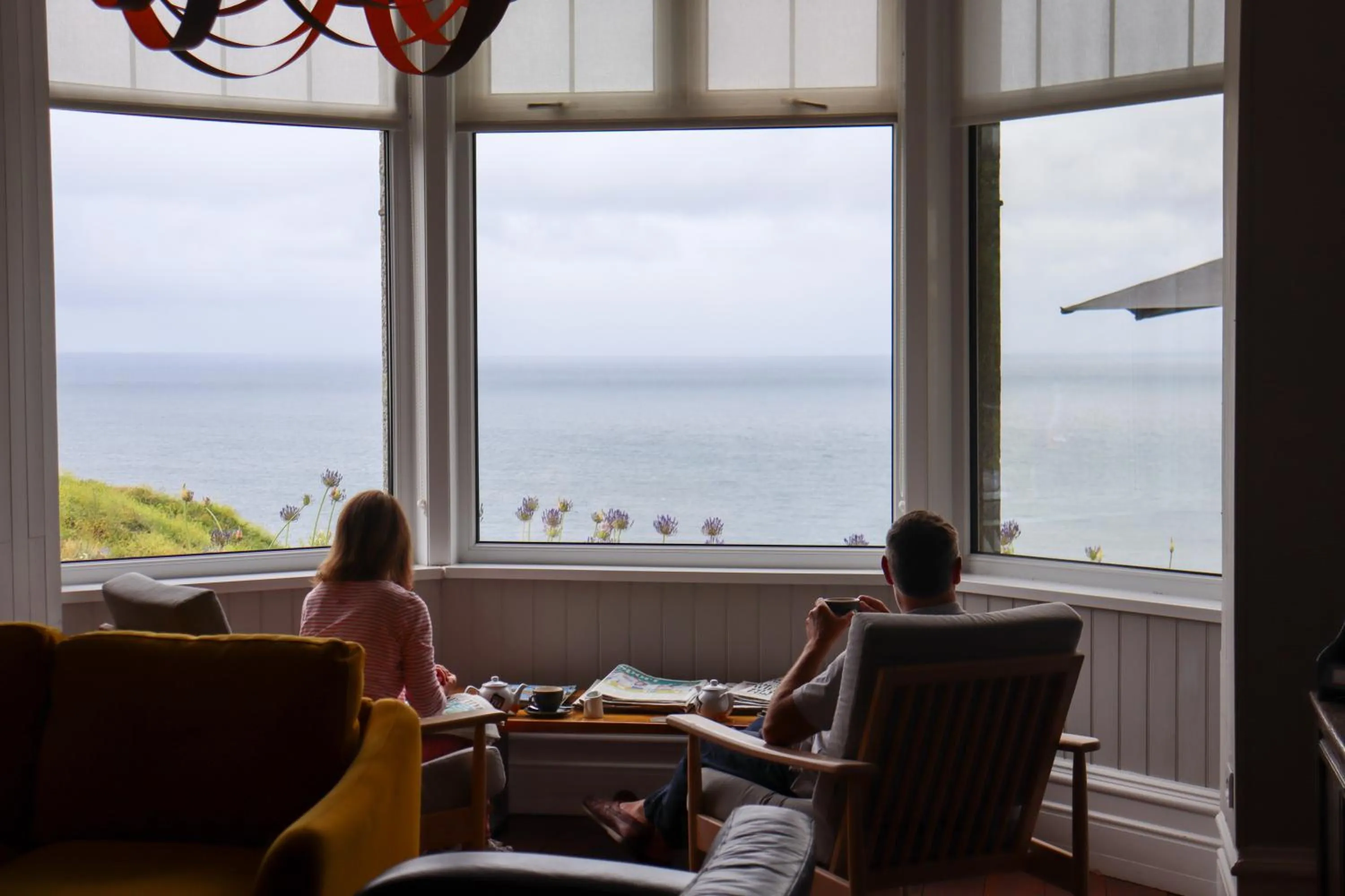 Lounge or bar in Housel Bay Hotel