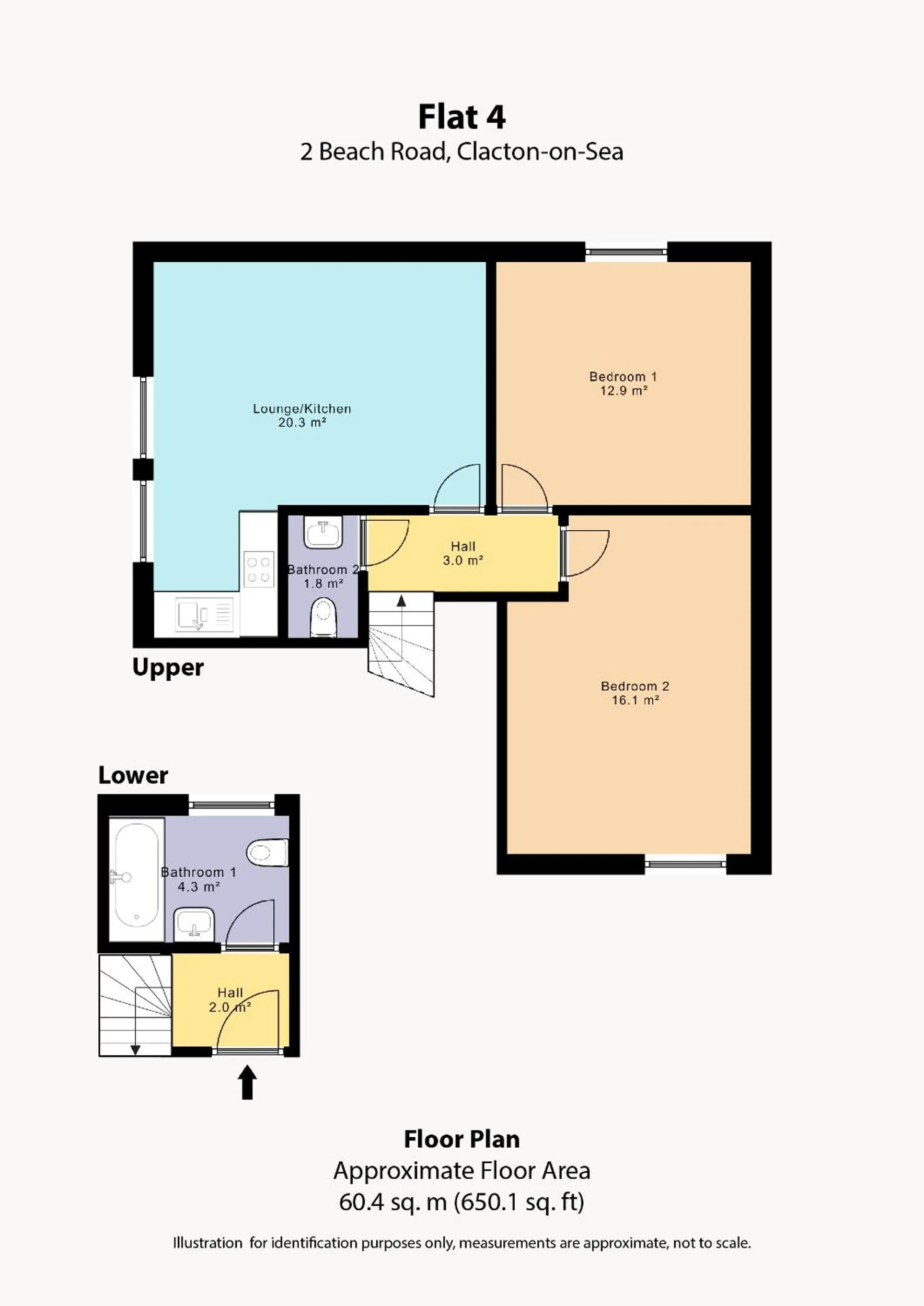 Floor plan in Greyfriars
