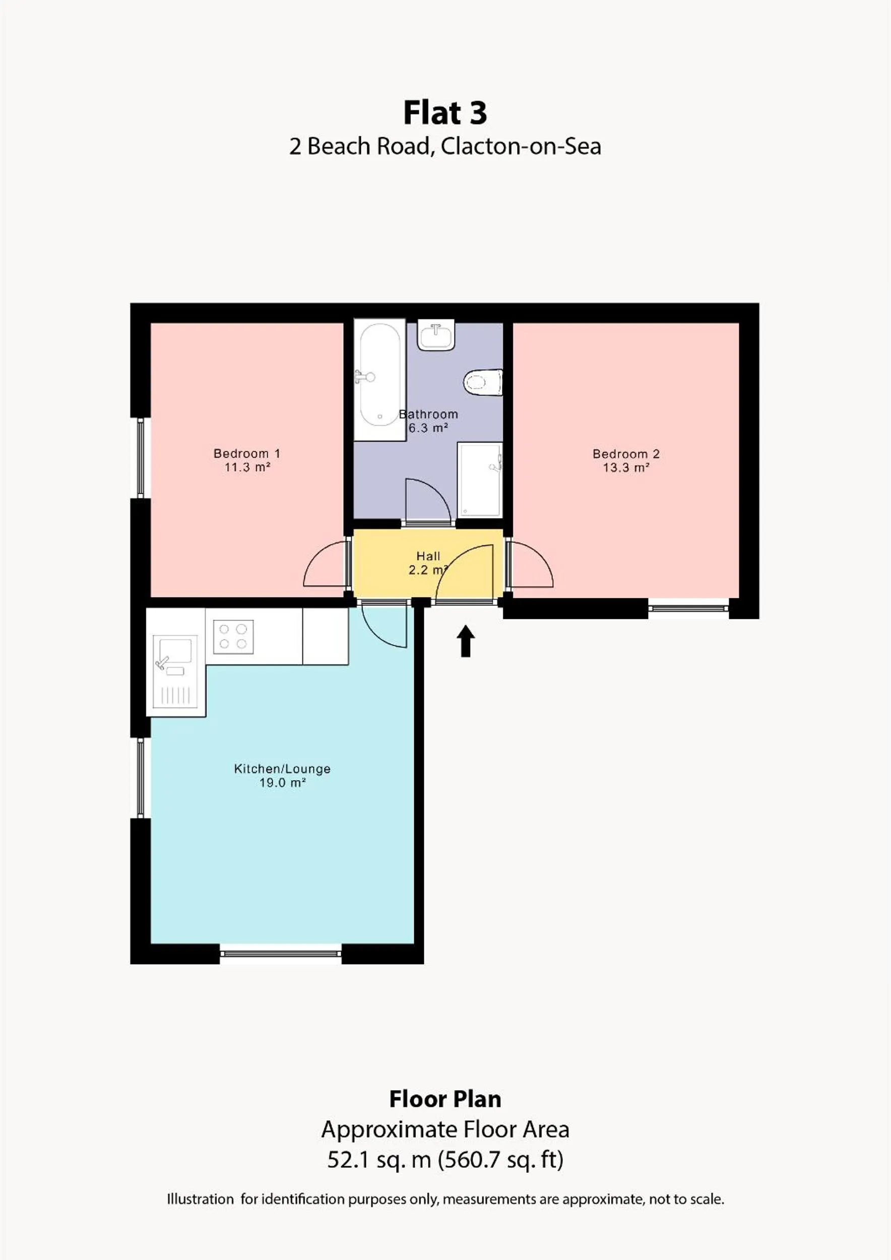 Floor plan in Greyfriars