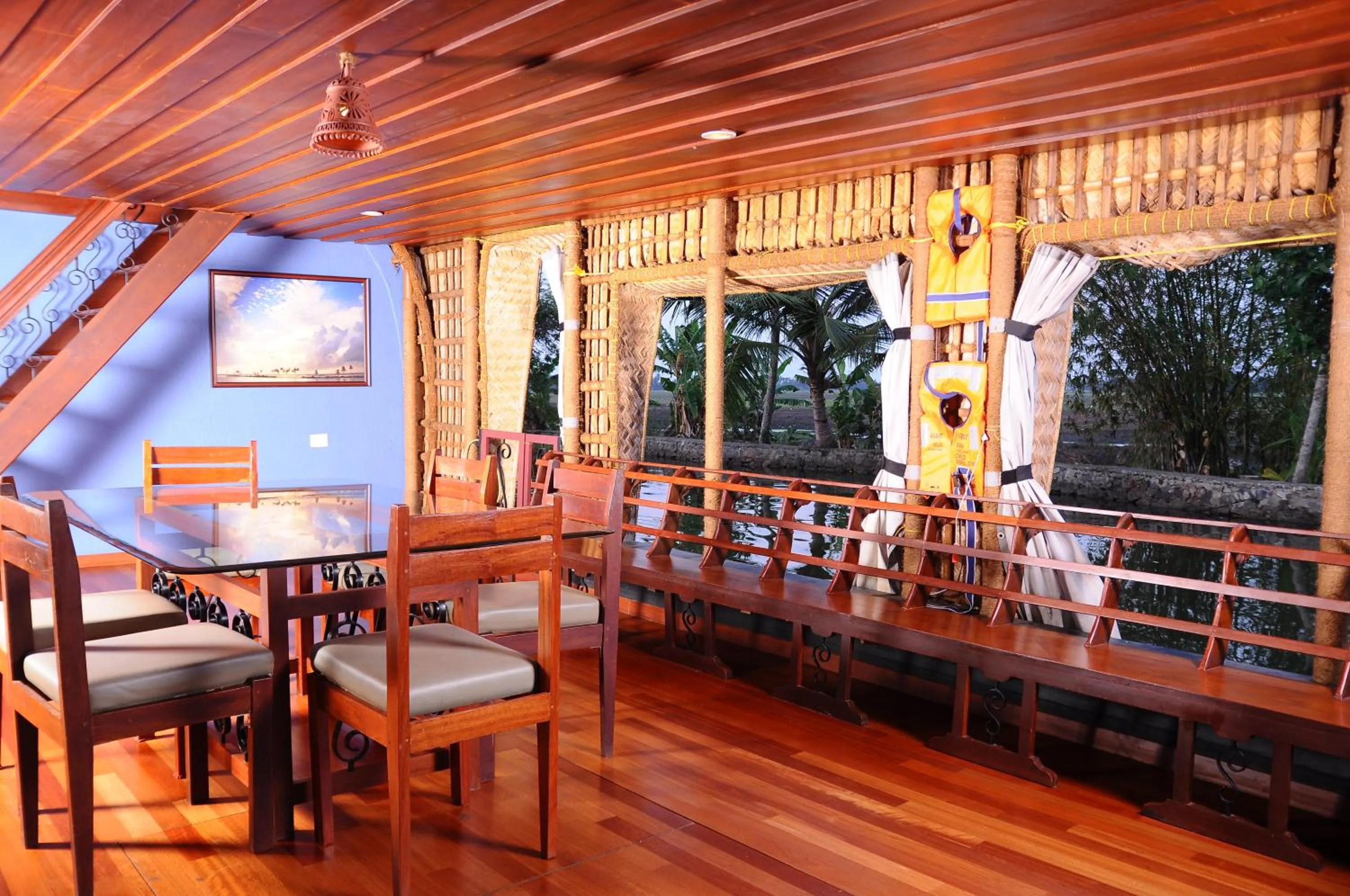 Dining area in Xandari Riverscapes