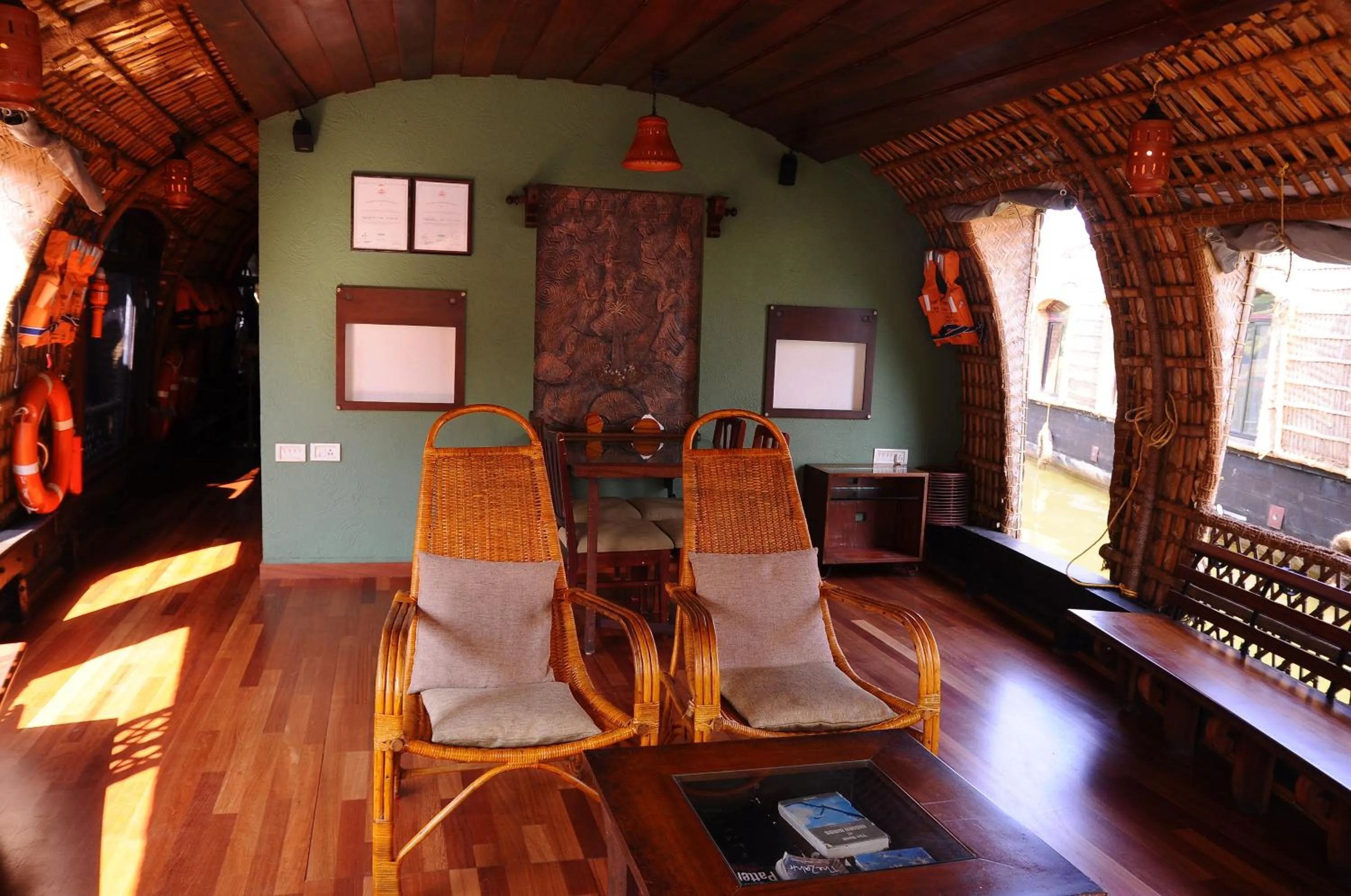 Living room in Xandari Riverscapes