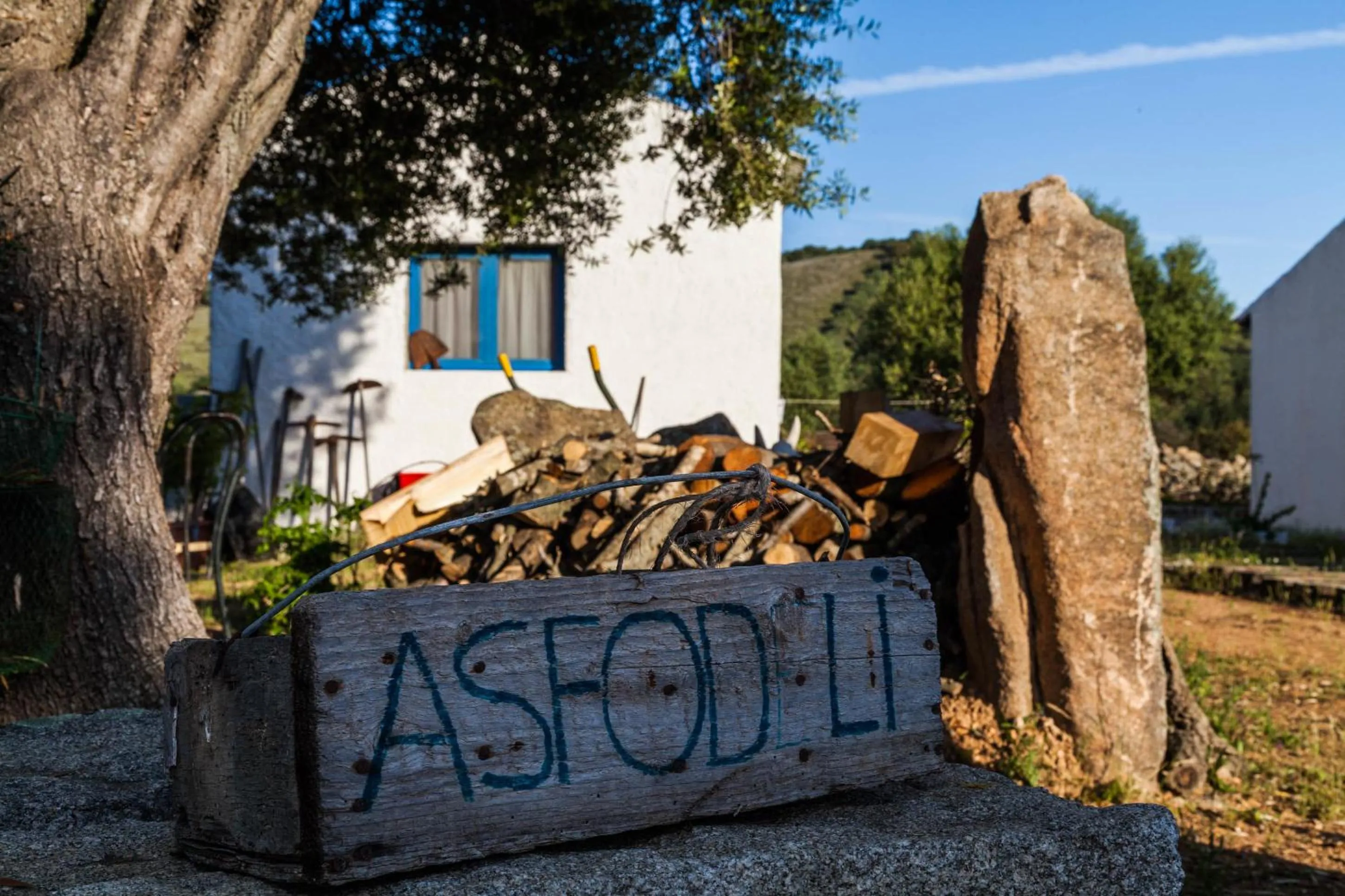 Garden in The Old Farm Asfodeli - Adults Only