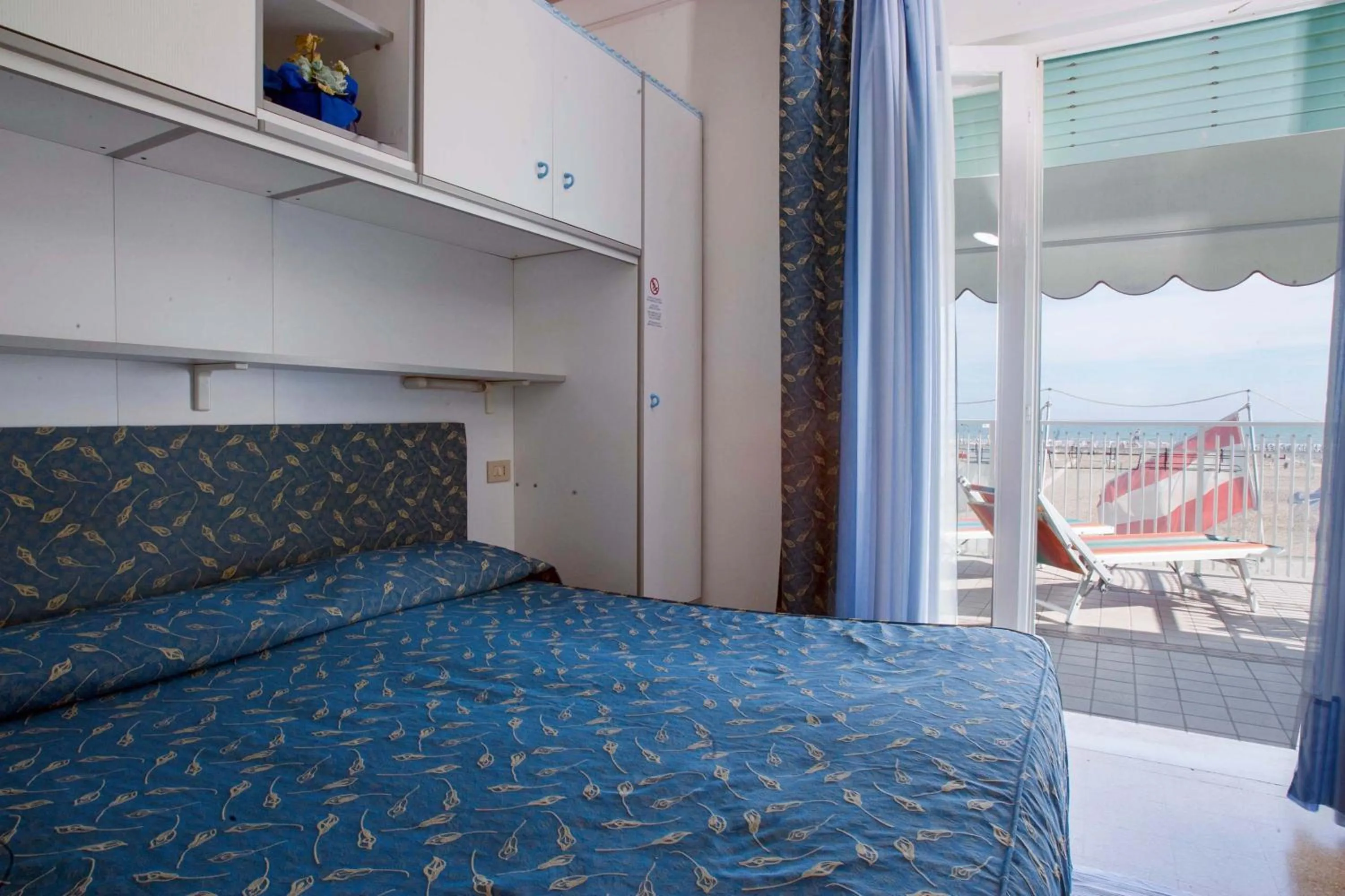 Bed in Hotel Sanremo