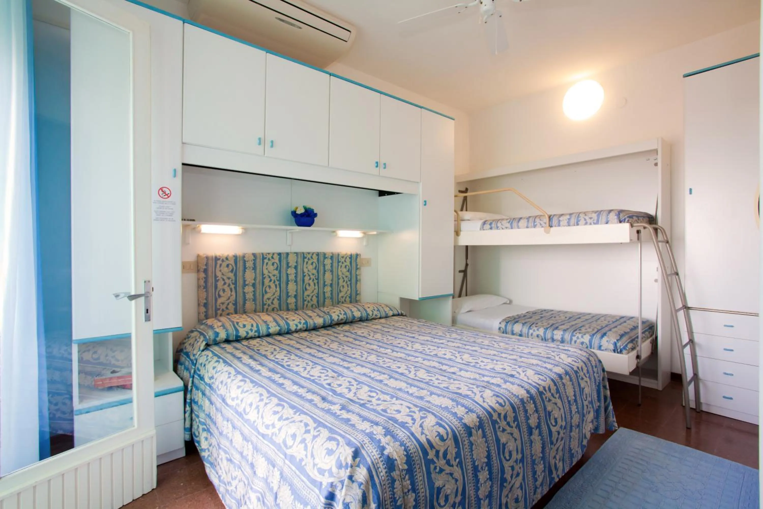 Bed in Hotel Sanremo