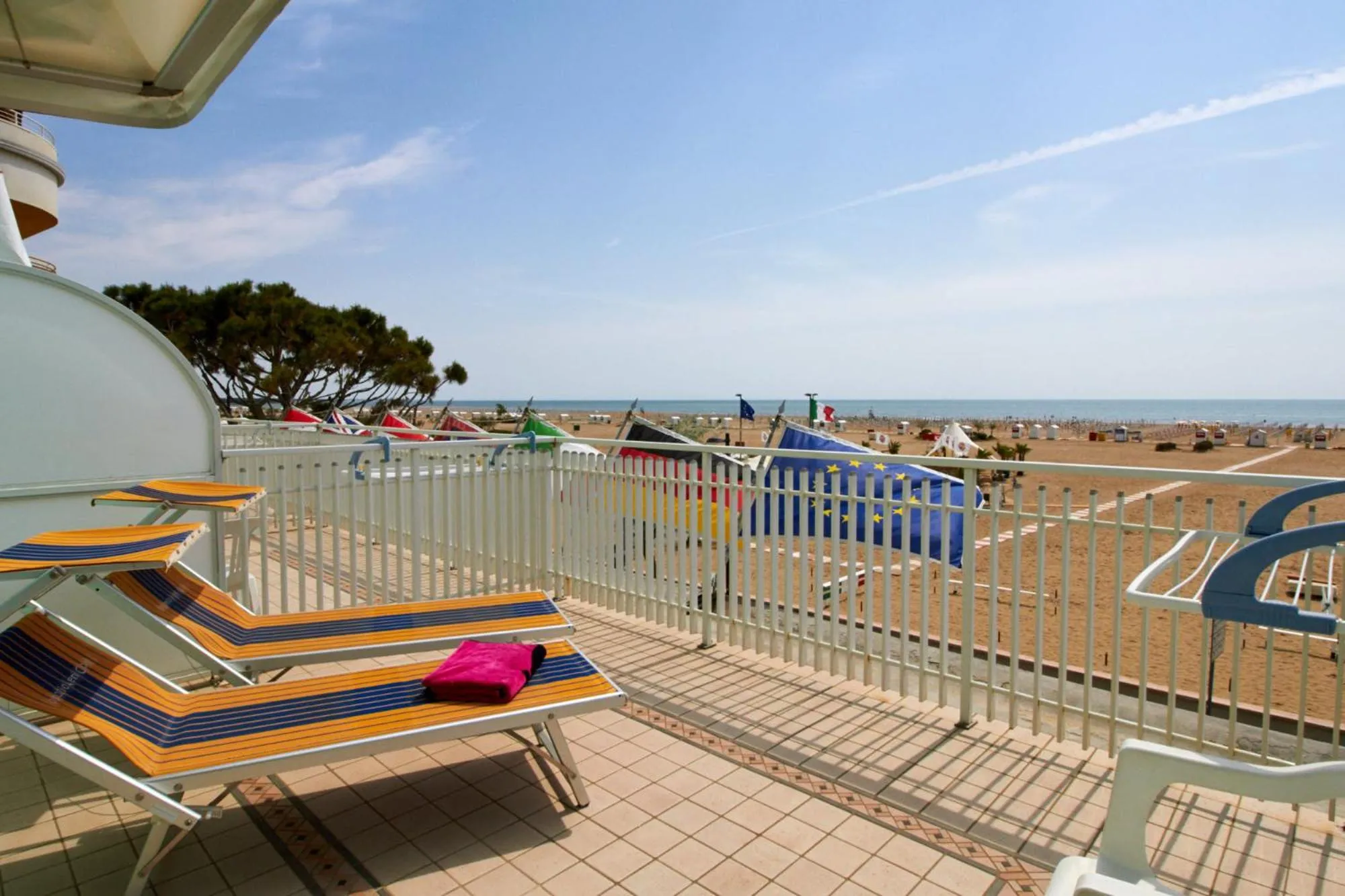Balcony/Terrace in Hotel Sanremo