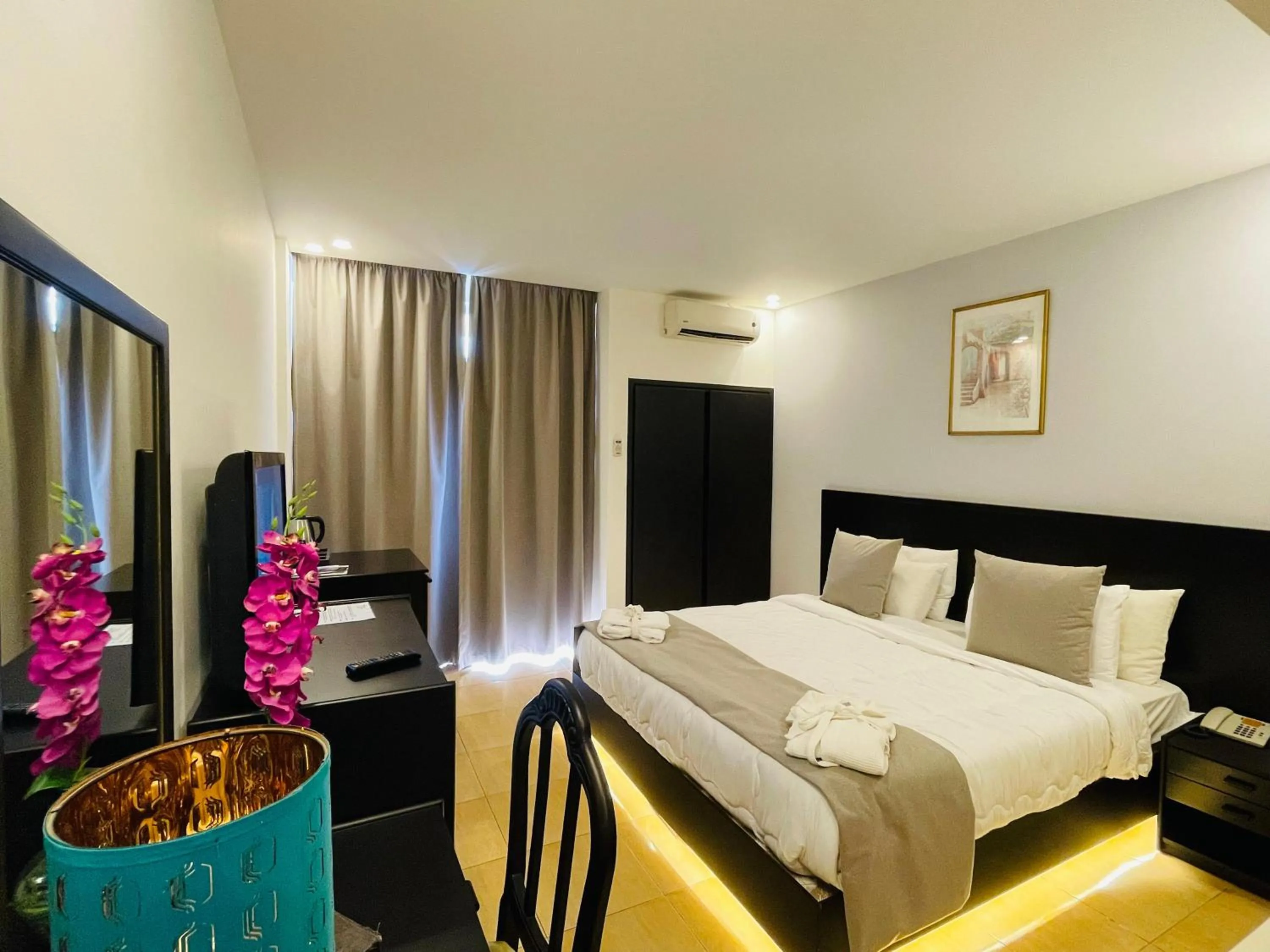 Bed in Vanda Boutique Hotel & Spa By Rafahia