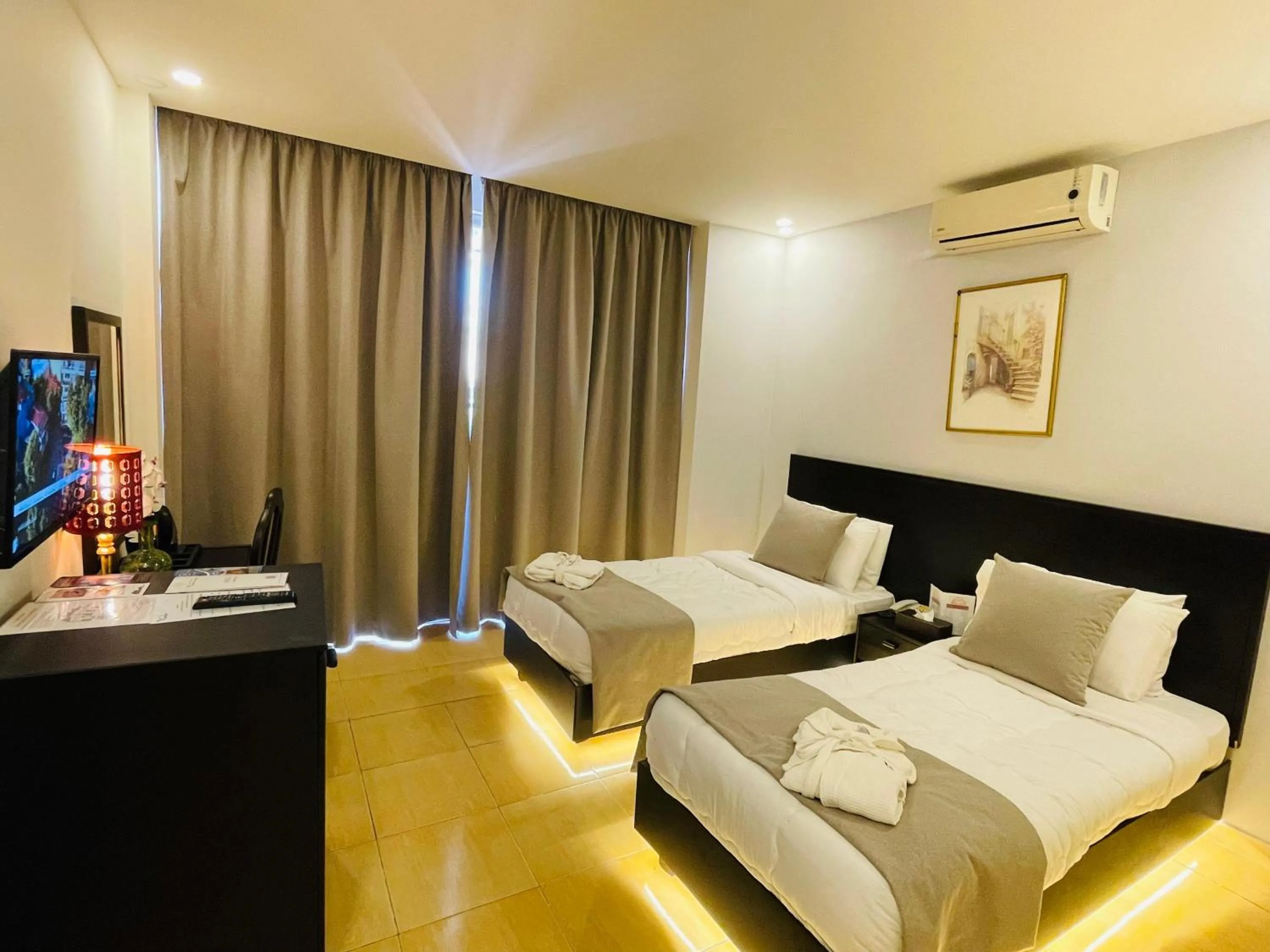Bed in Vanda Boutique Hotel & Spa By Rafahia