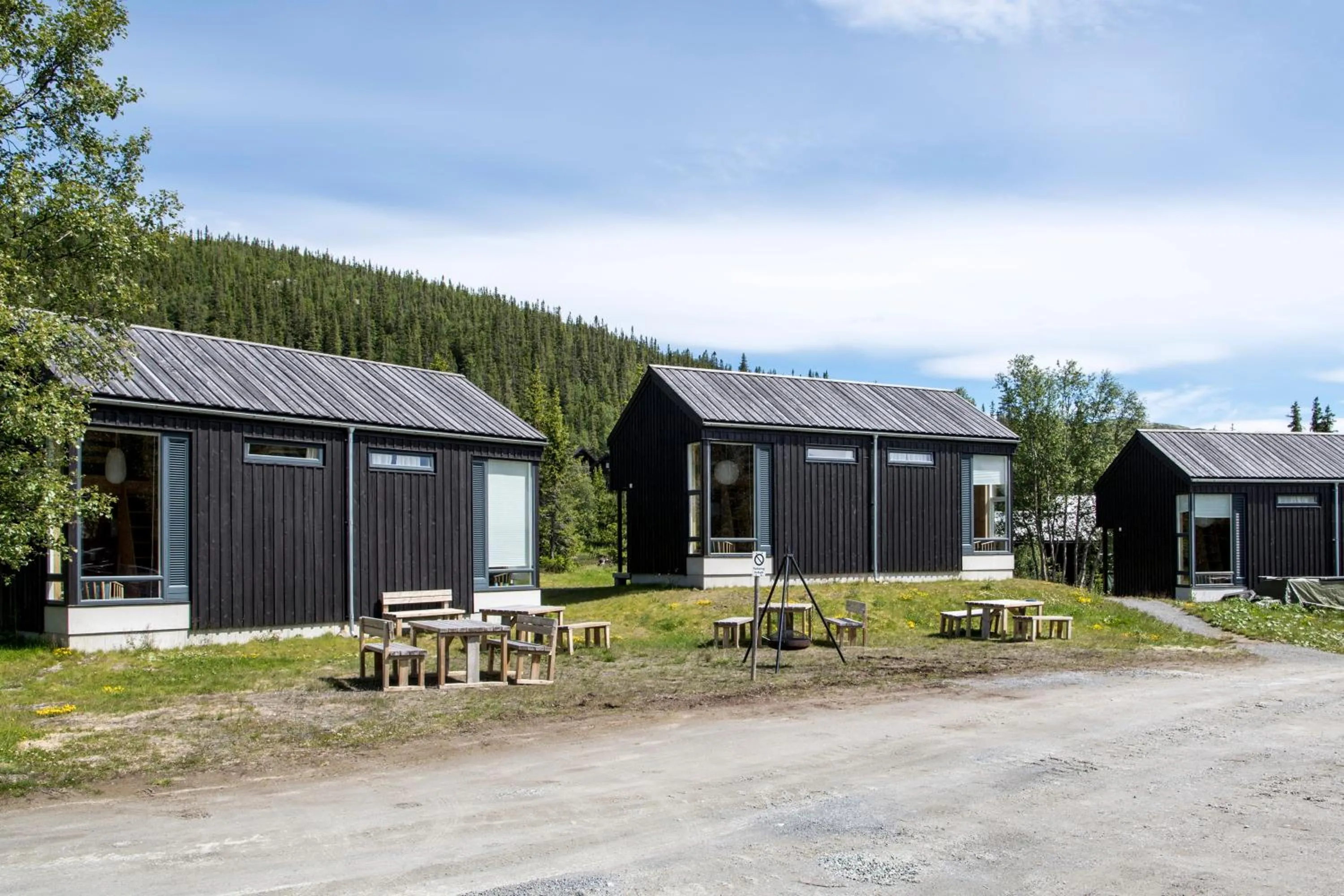 BBQ facilities in Kvitåvatn Fjellstue