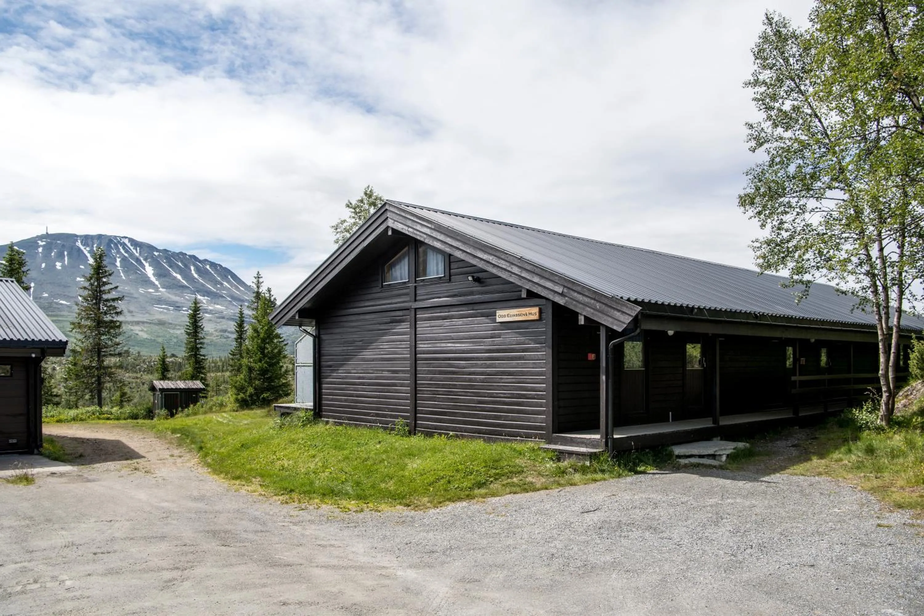 Facade/entrance in Kvitåvatn Fjellstue