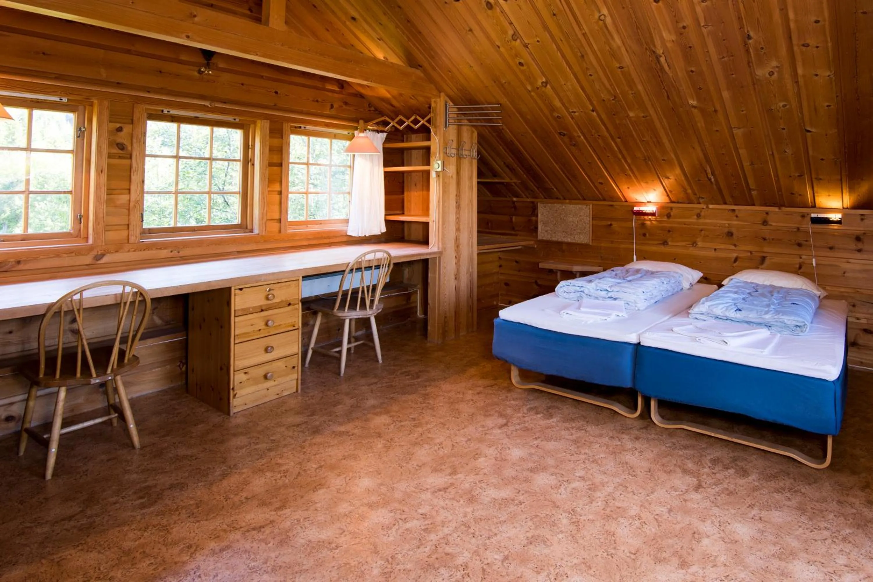 Bed in Kvitåvatn Fjellstue