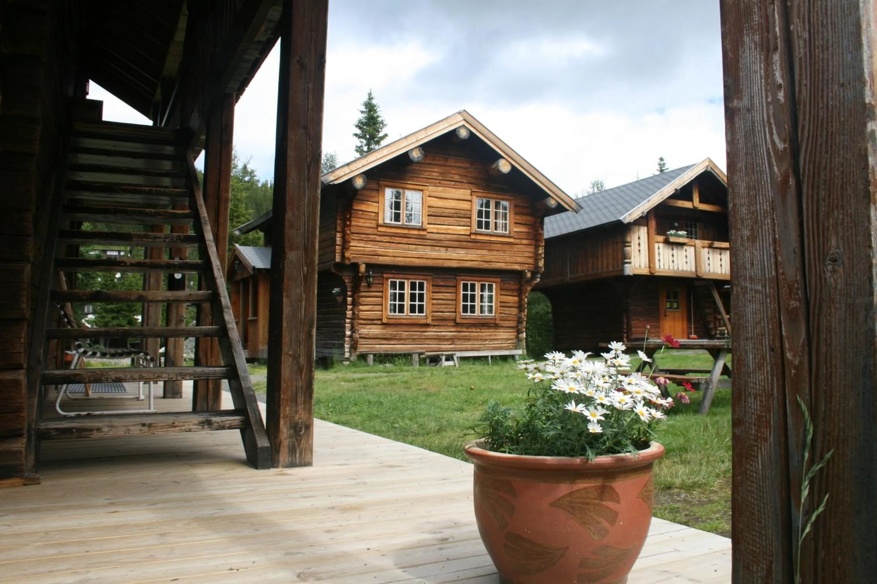 Facade/entrance in Kvitåvatn Fjellstue