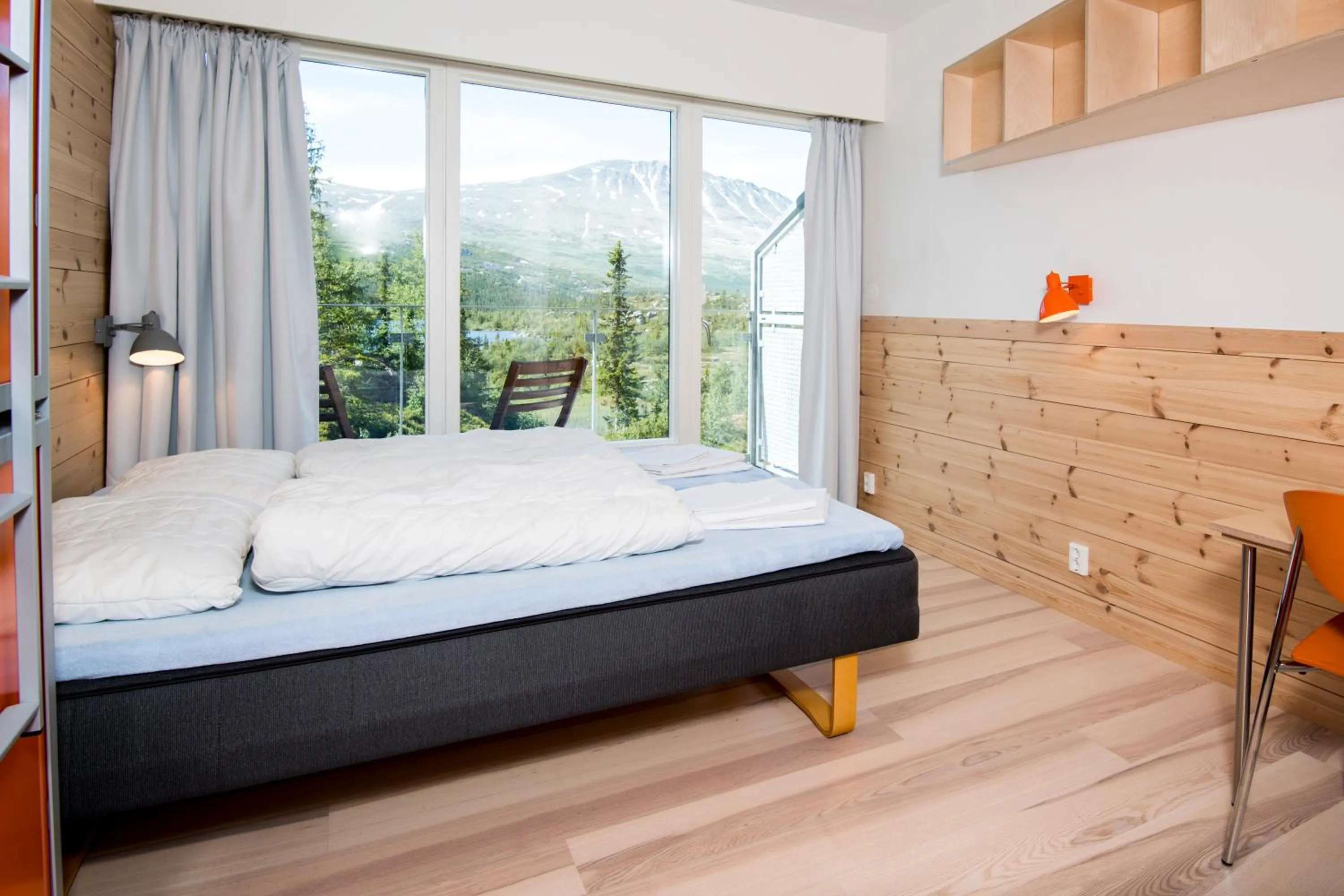 Bed in Kvitåvatn Fjellstue
