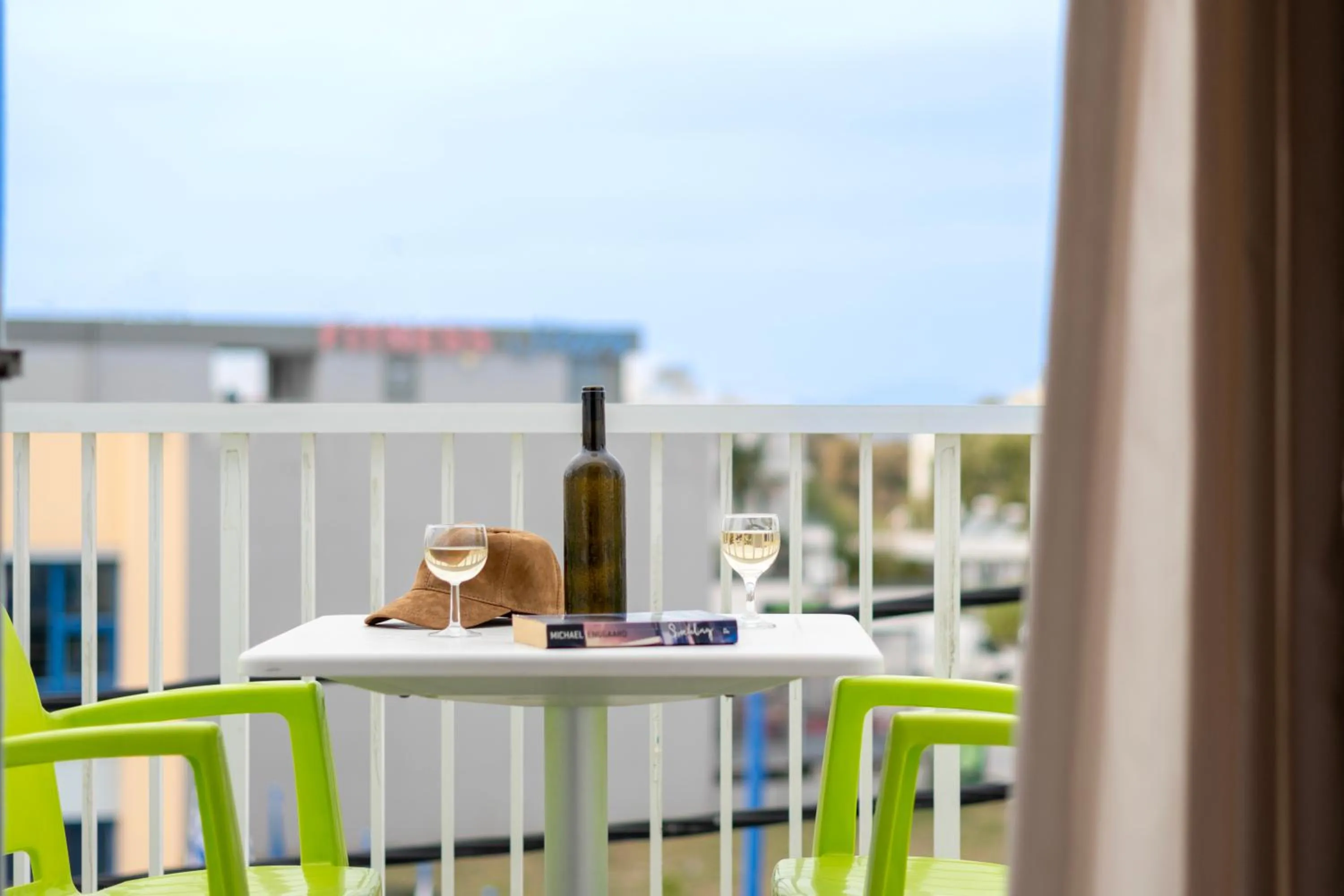 Balcony/Terrace in Manias Apartments