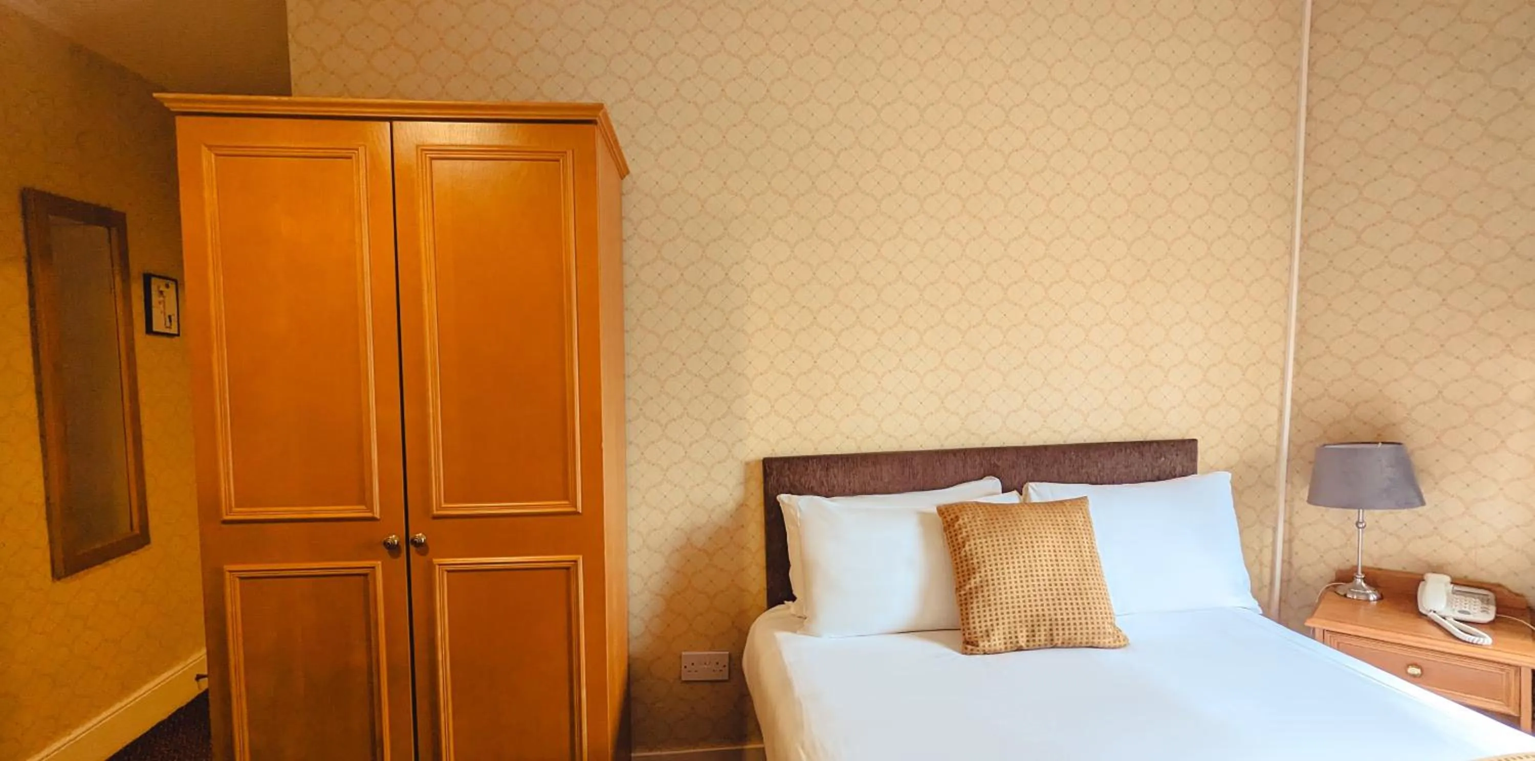 Bed in Howfield Manor Hotel