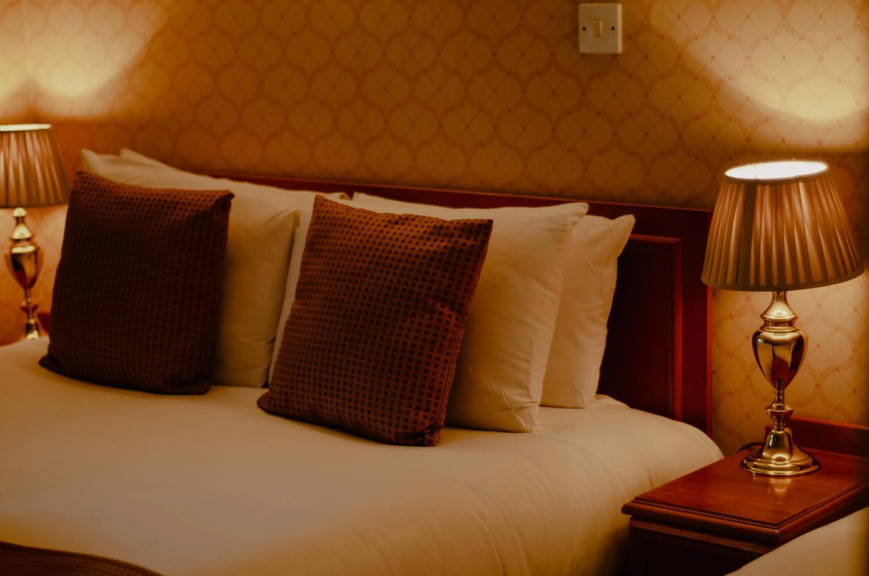 Bed in Howfield Manor Hotel