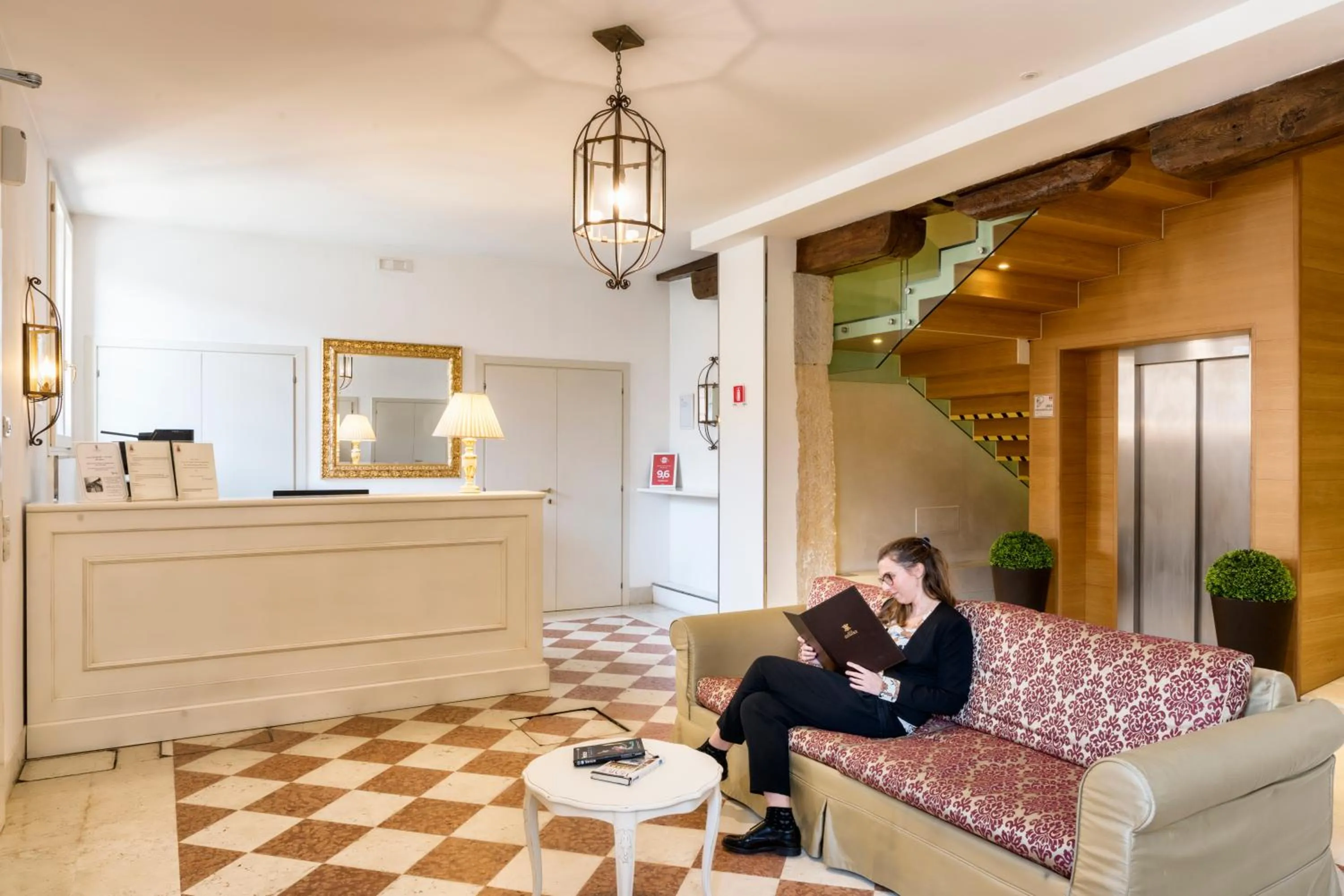 Lobby or reception in Al Redentore Di Venezia