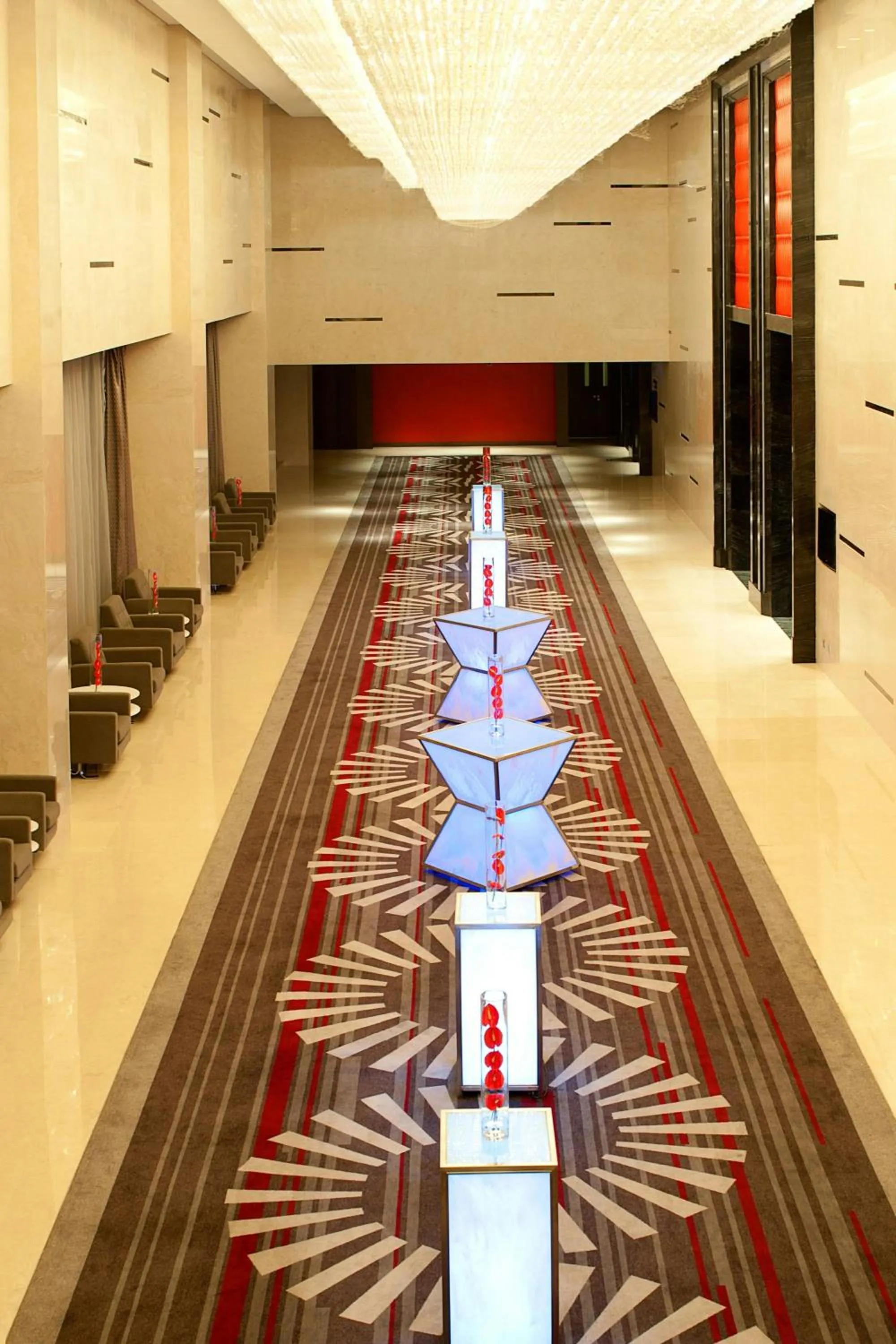 Meeting/conference room in Le Méridien Qingdao l Instagrammable l CBD l Nearby seaside,nearby May 4th Square