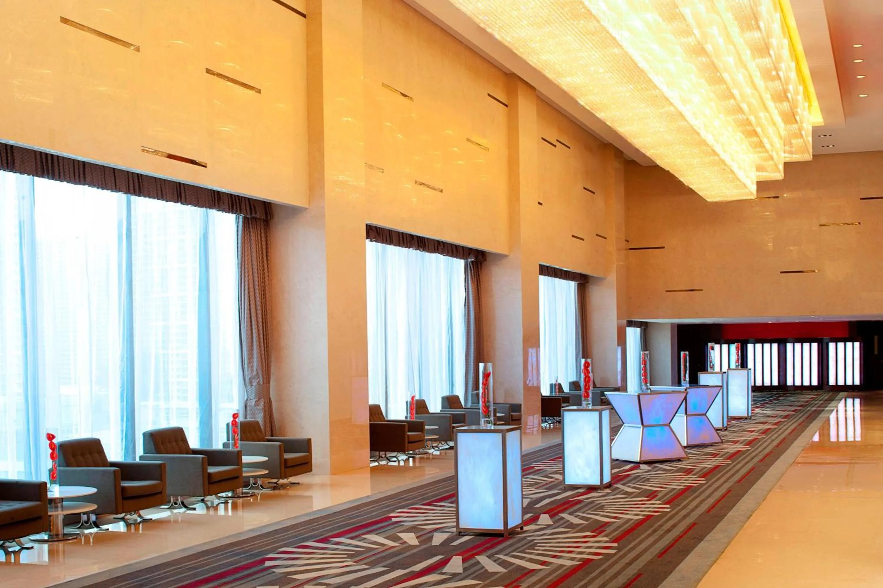 Meeting/conference room in Le Méridien Qingdao l Instagrammable l CBD l Nearby seaside,nearby May 4th Square