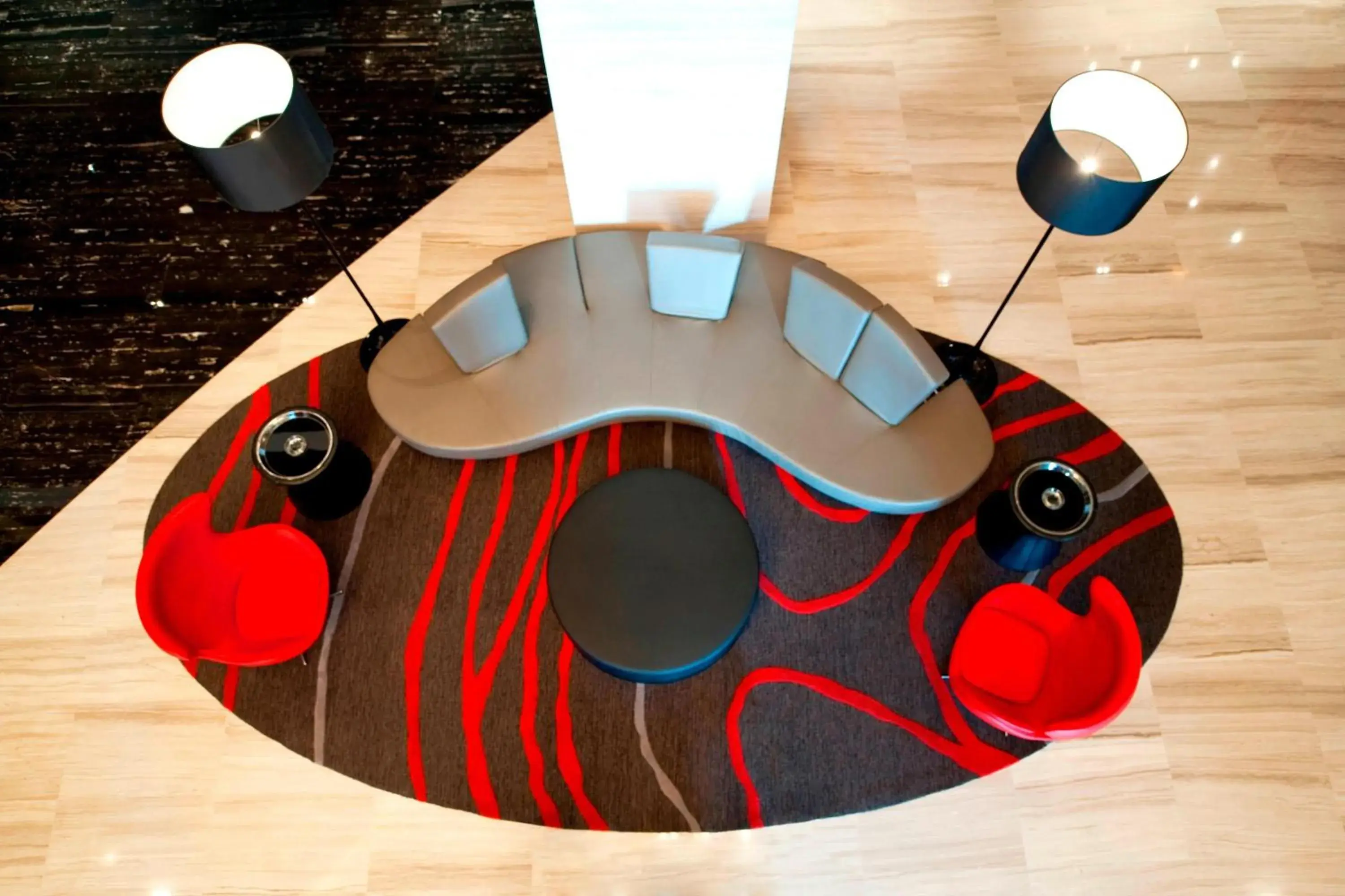 Lobby or reception in Le Méridien Qingdao l Instagrammable l CBD Lobby or reception in Le Méridien Qingdao l Instagrammable l CBD