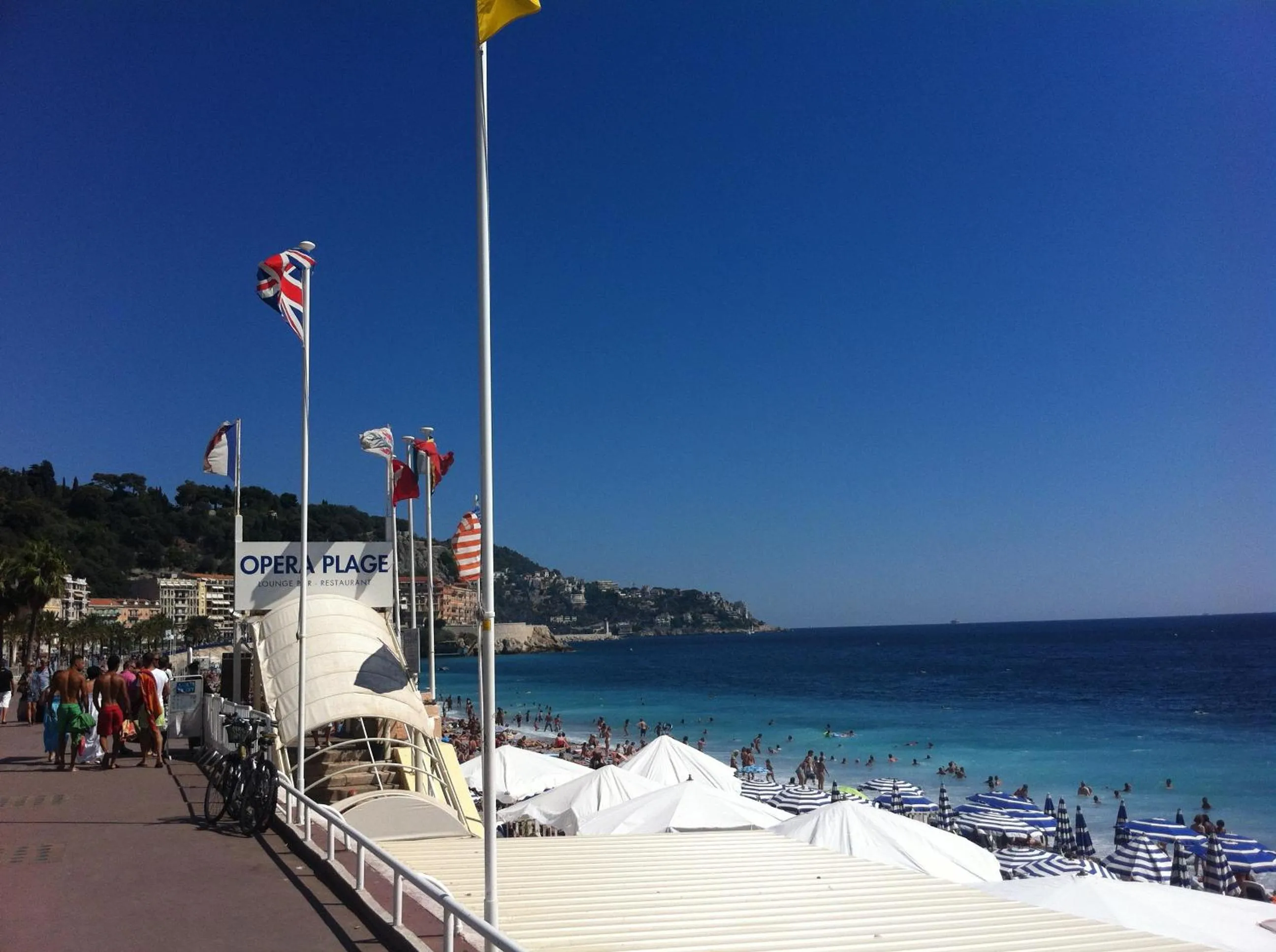 Beach in Hotel Cresp