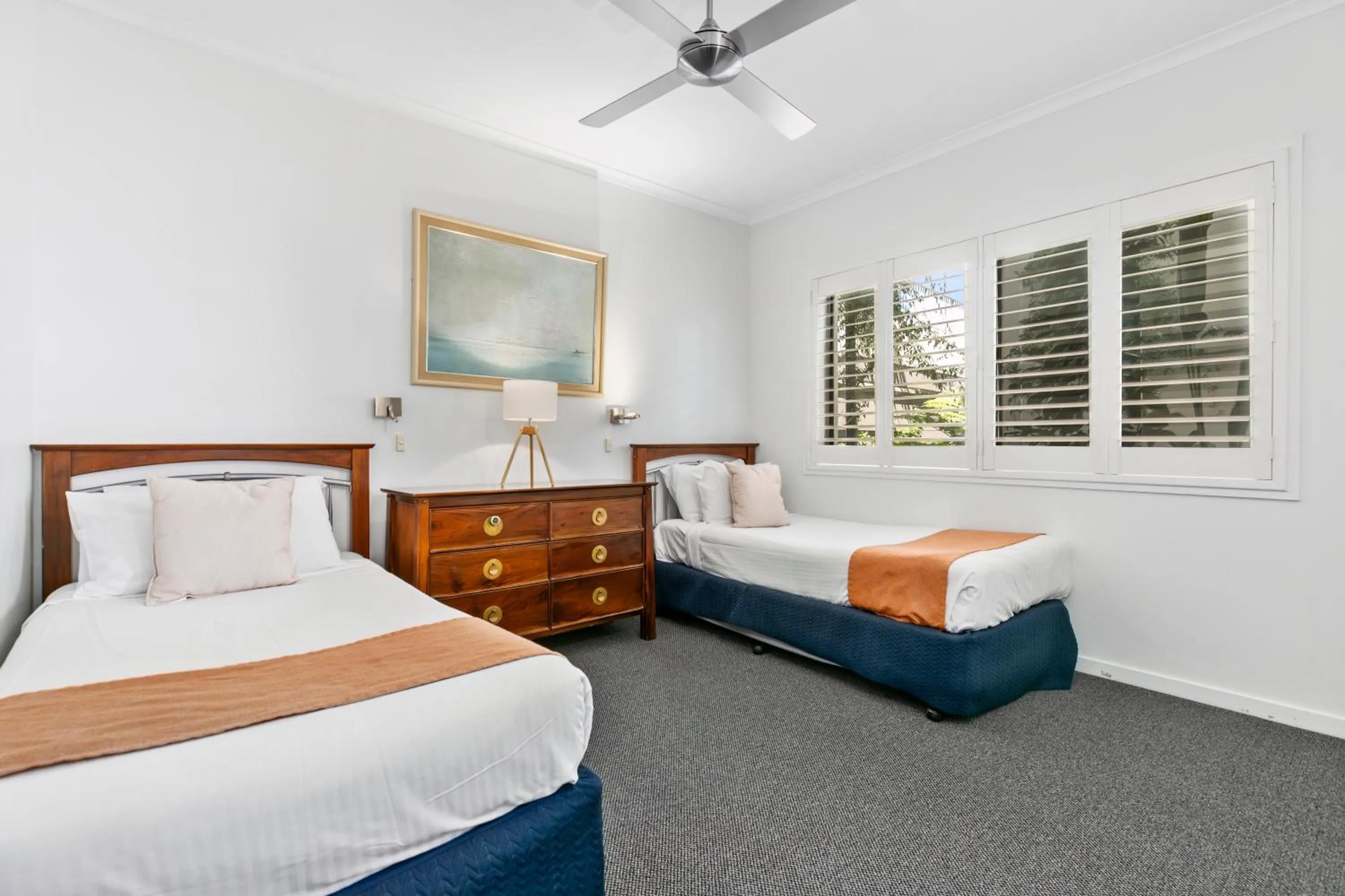 Bedroom, Bed in Culgoa Point Beach Resort