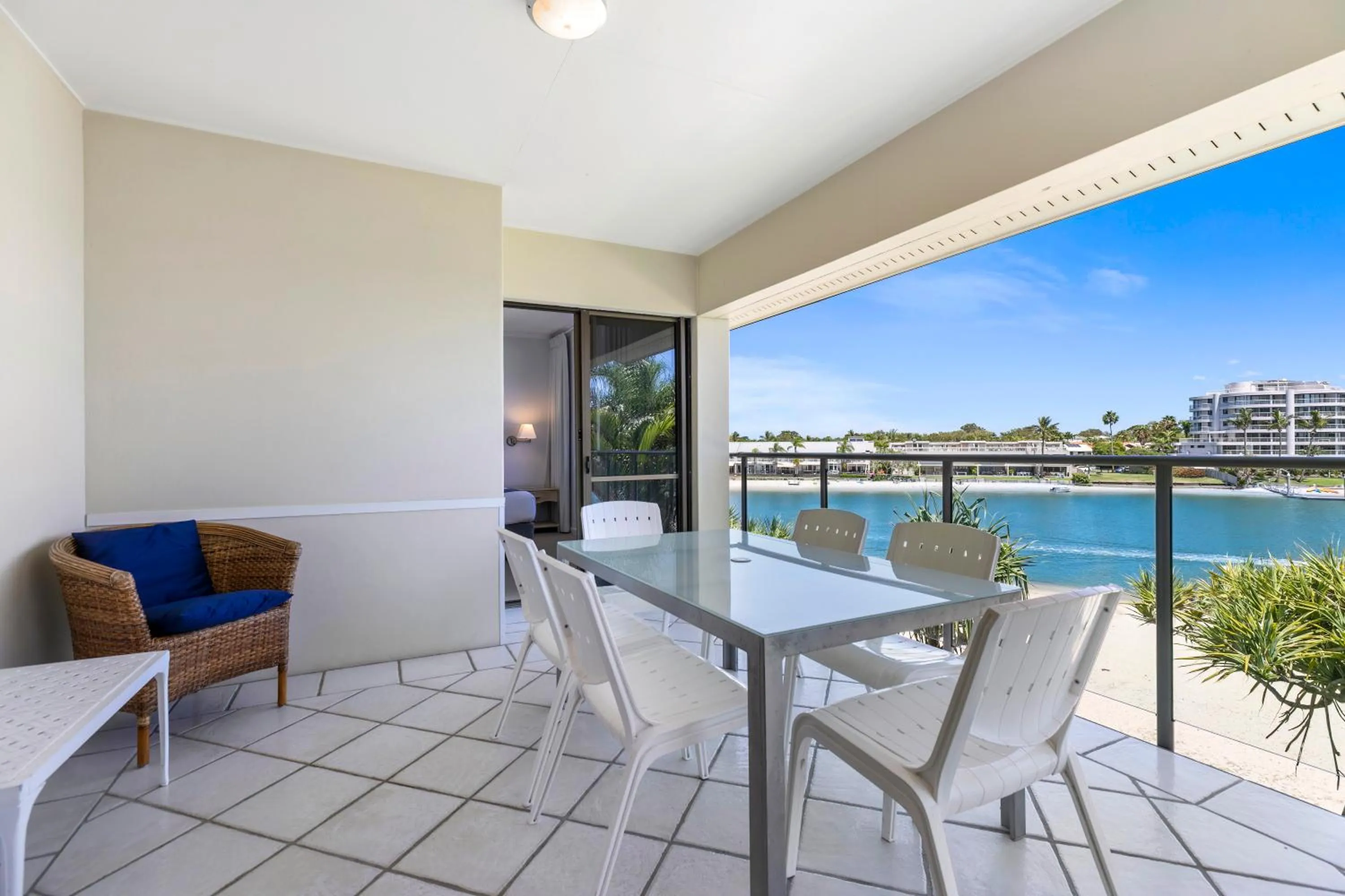 Balcony/Terrace in Culgoa Point Beach Resort