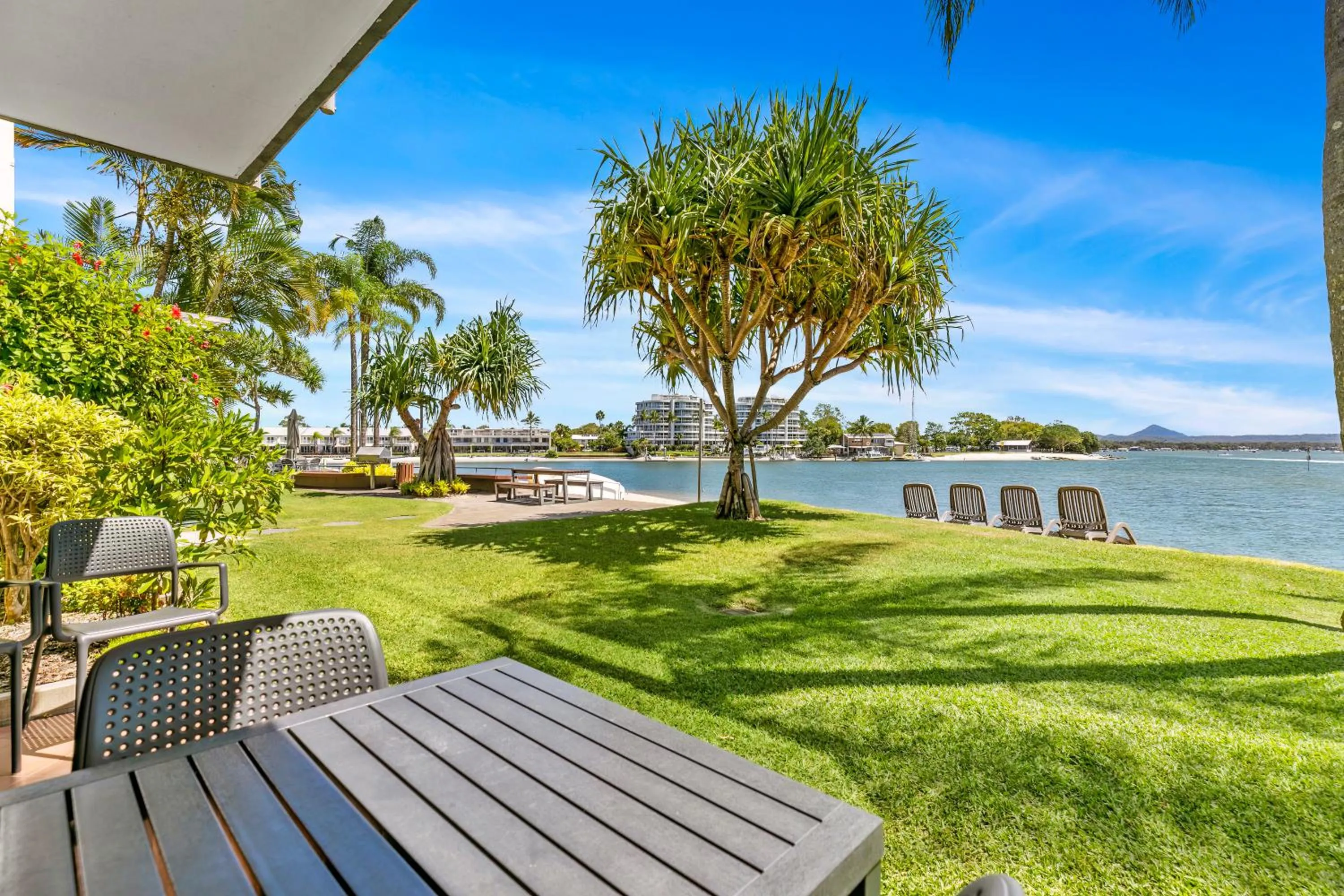 River view in Culgoa Point Beach Resort