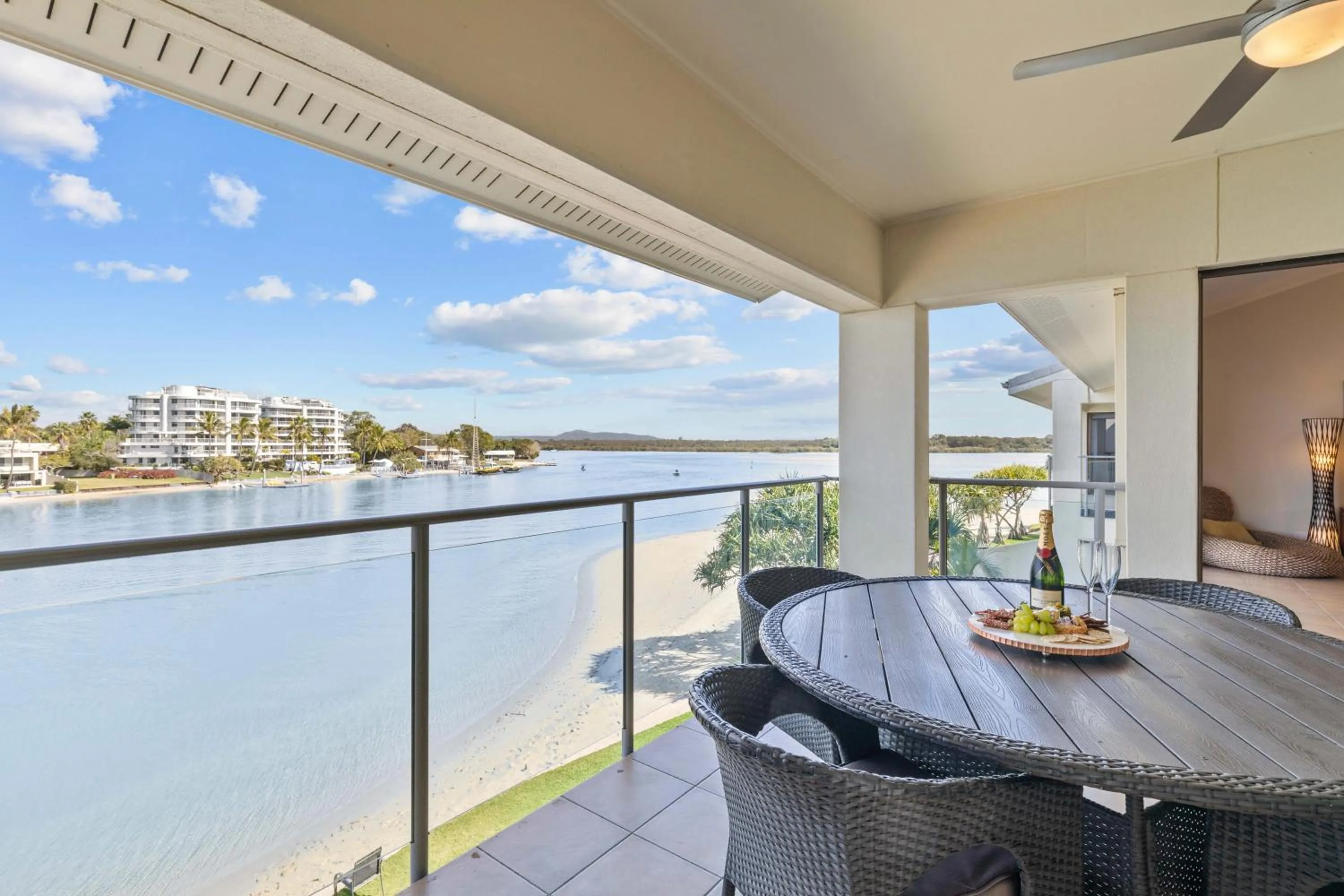 Balcony/Terrace in Culgoa Point Beach Resort