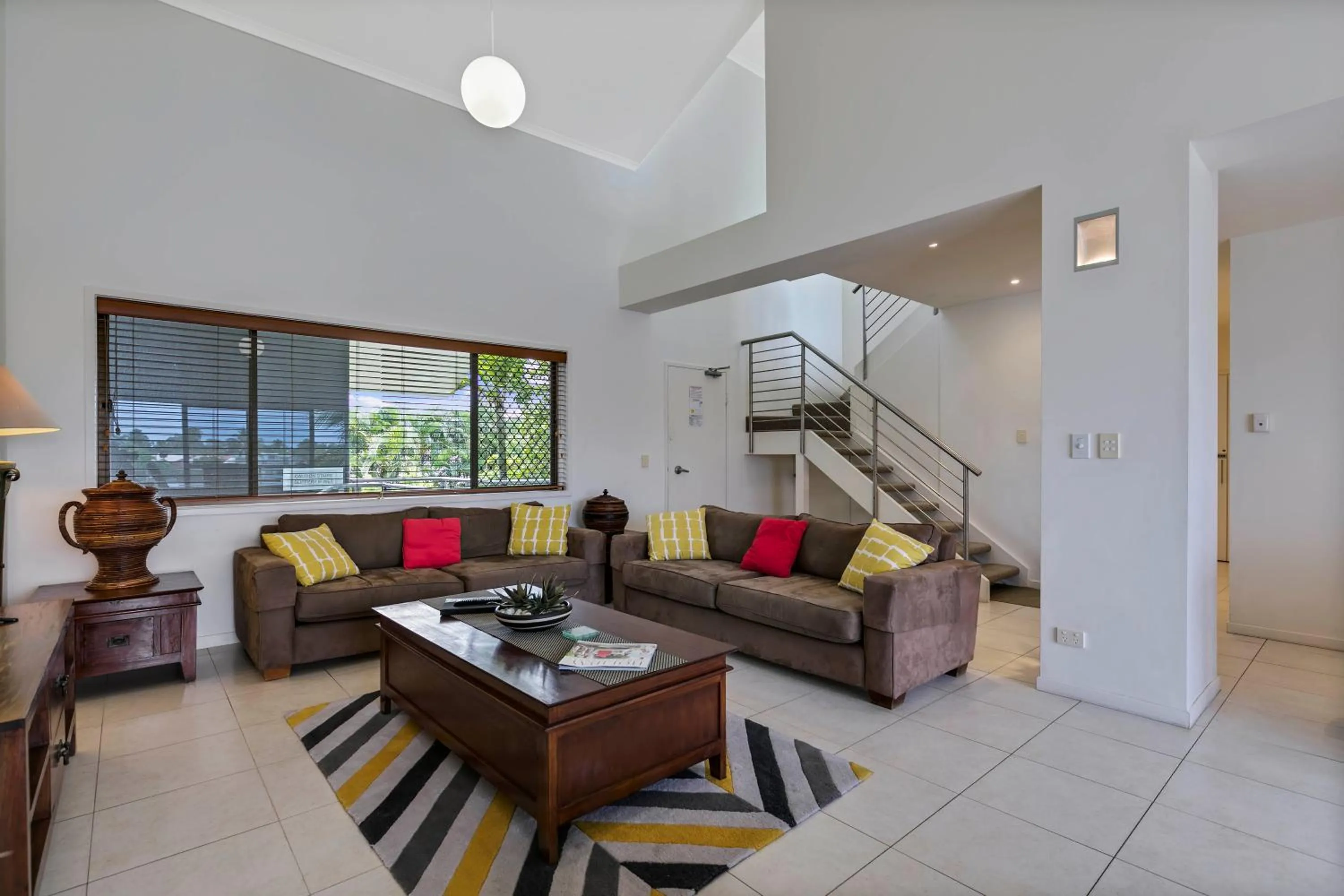 Living room in Culgoa Point Beach Resort