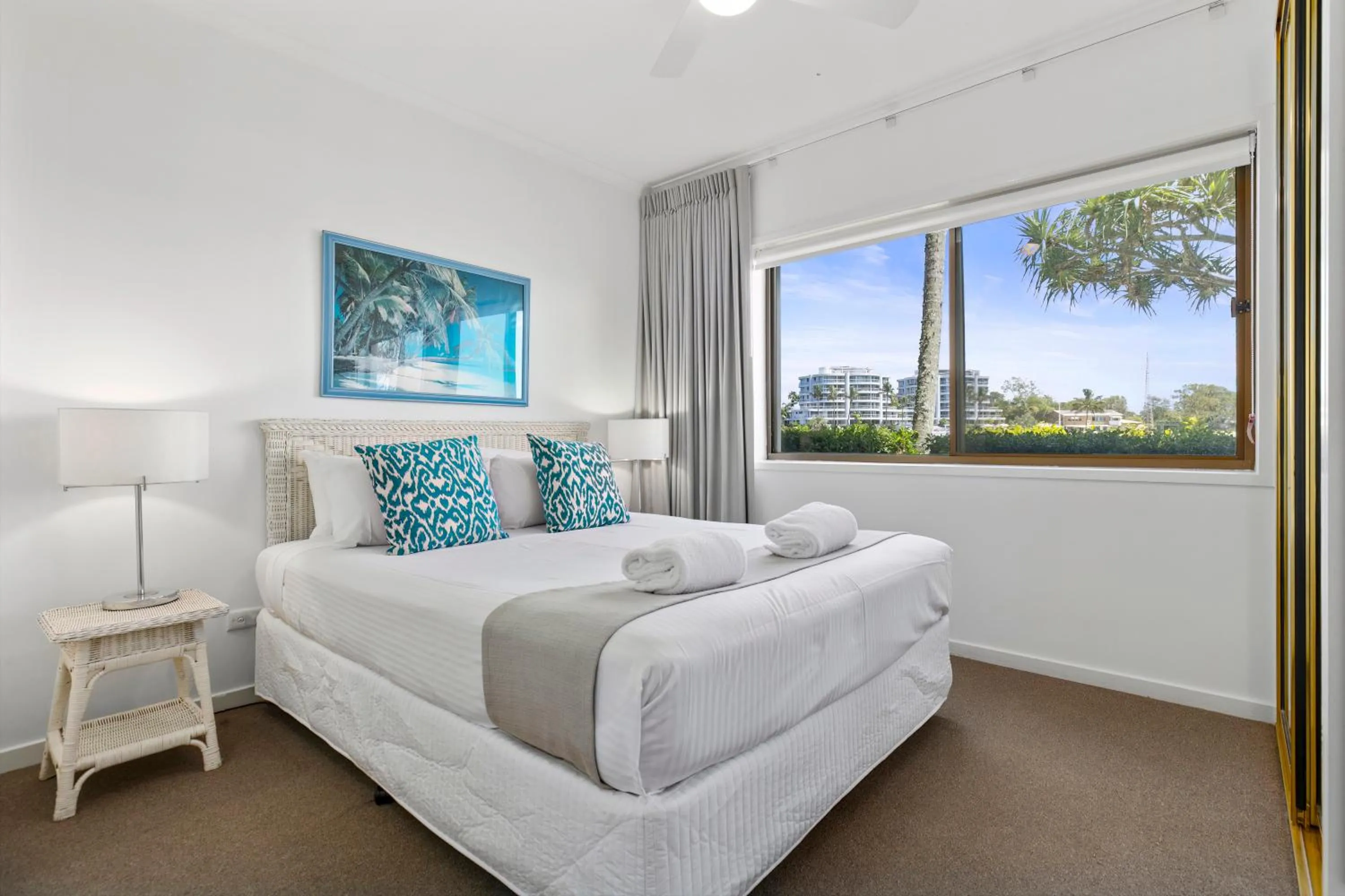 Bed in Culgoa Point Beach Resort