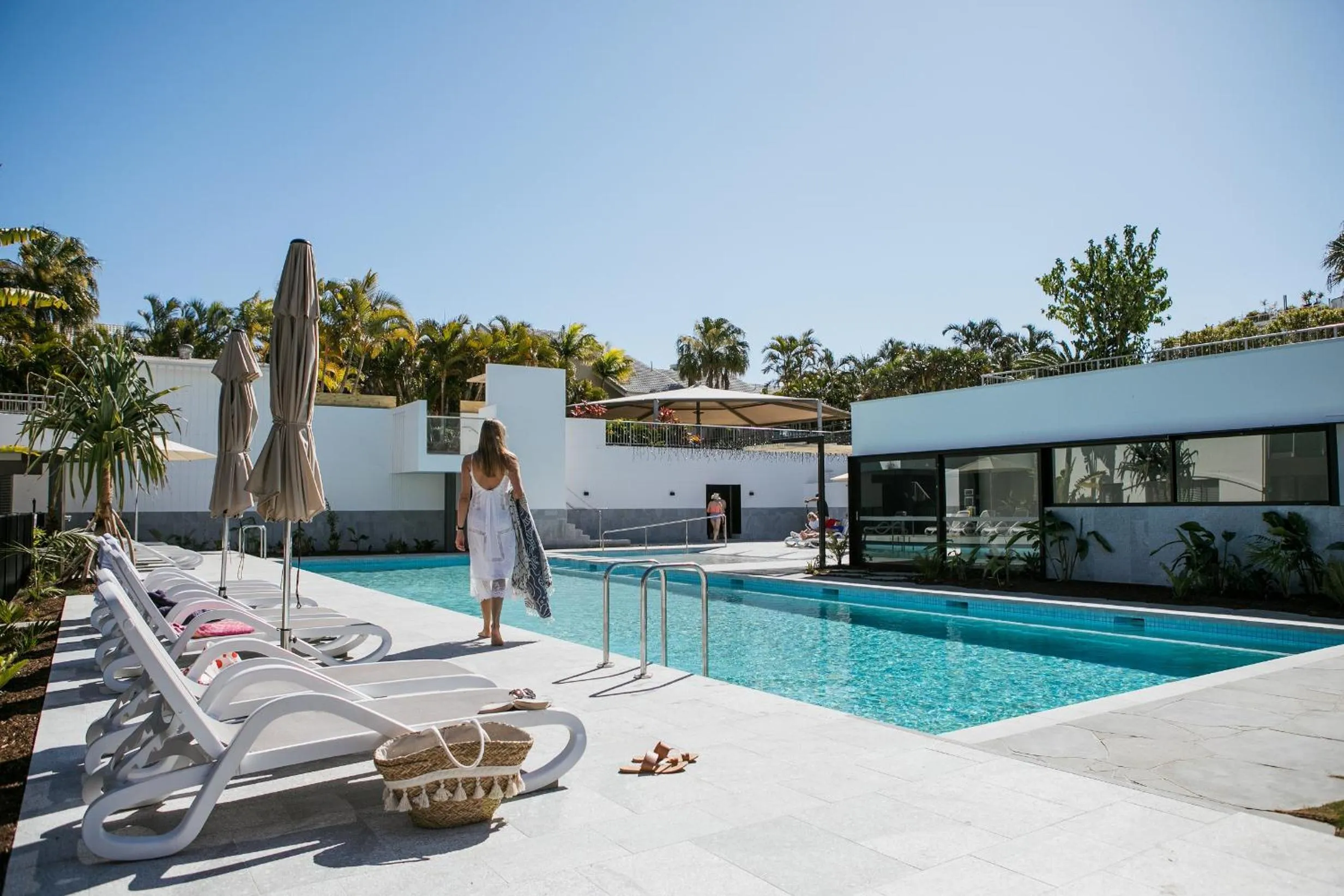 Swimming pool in Culgoa Point Beach Resort
