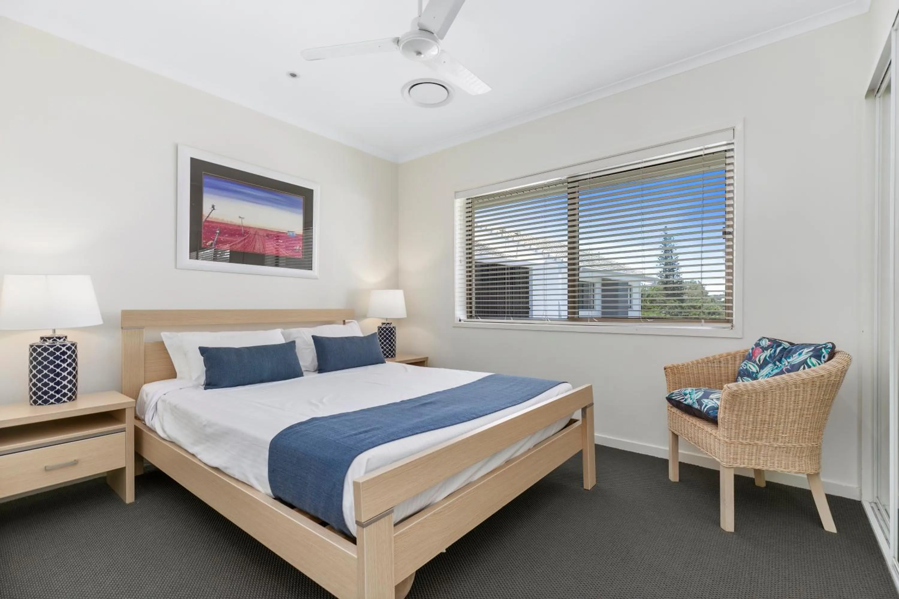 Bedroom, Bed in Culgoa Point Beach Resort