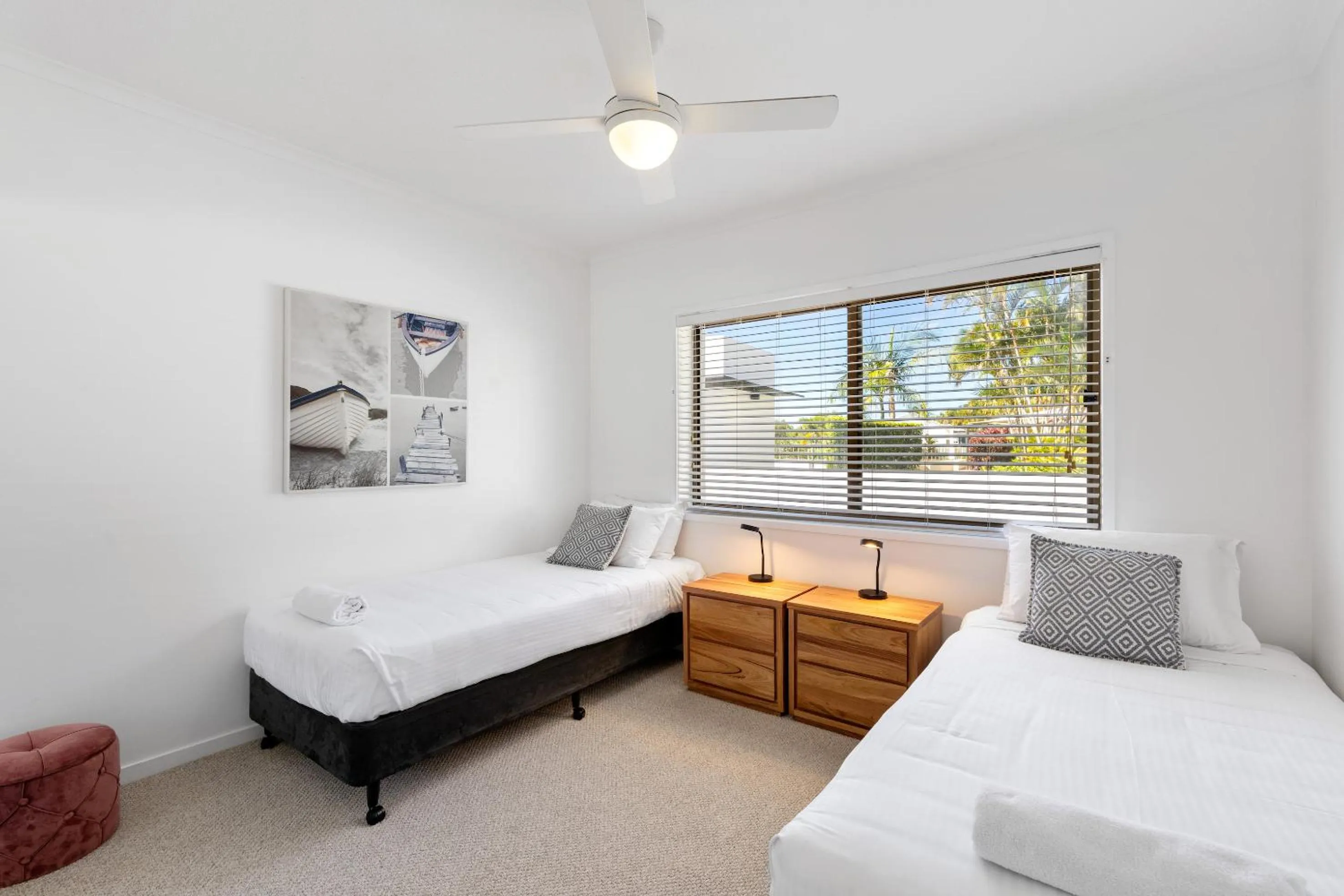 Bedroom, Bed in Culgoa Point Beach Resort