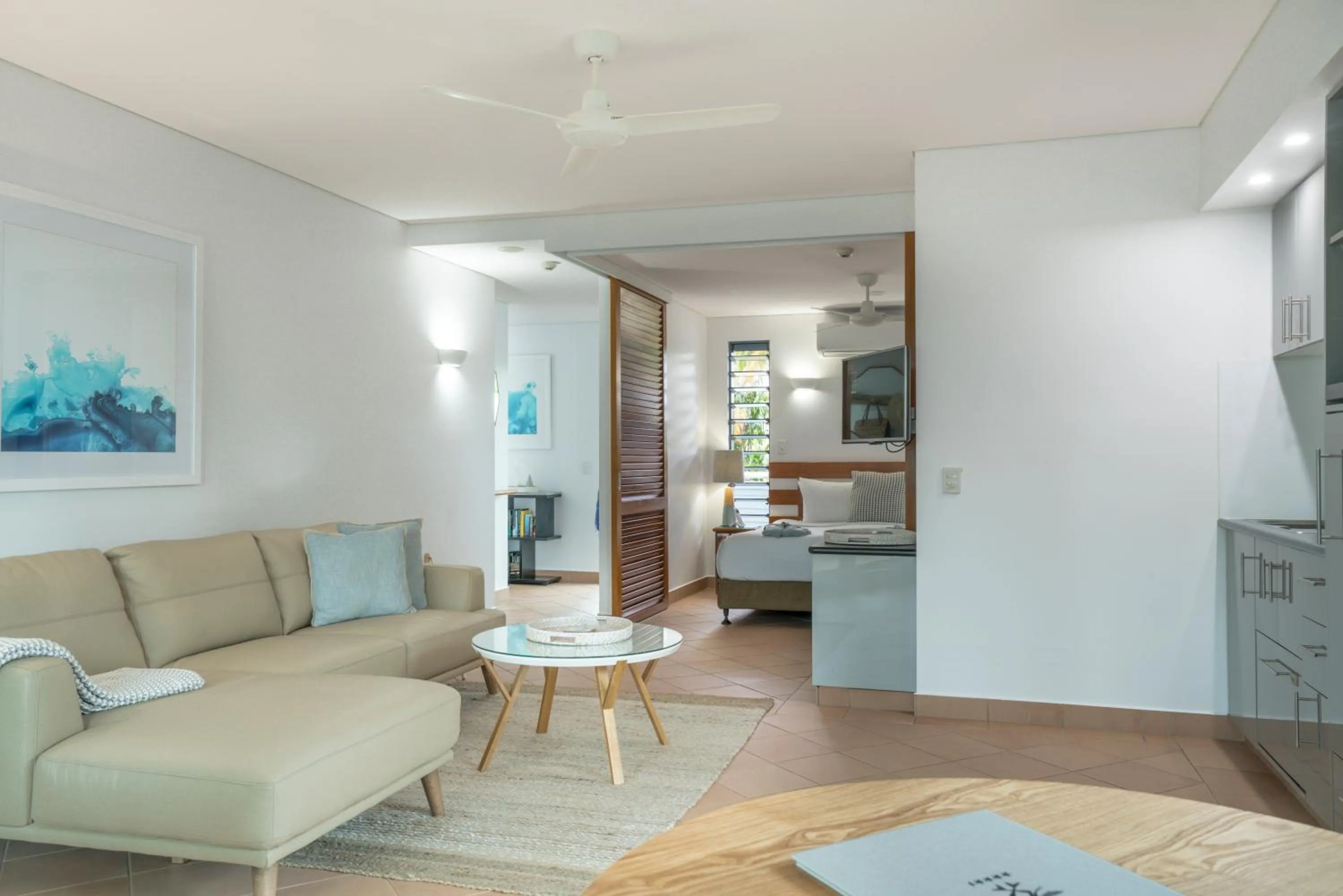 Living room in Port Douglas Peninsula Boutique Hotel - Adults Only Haven