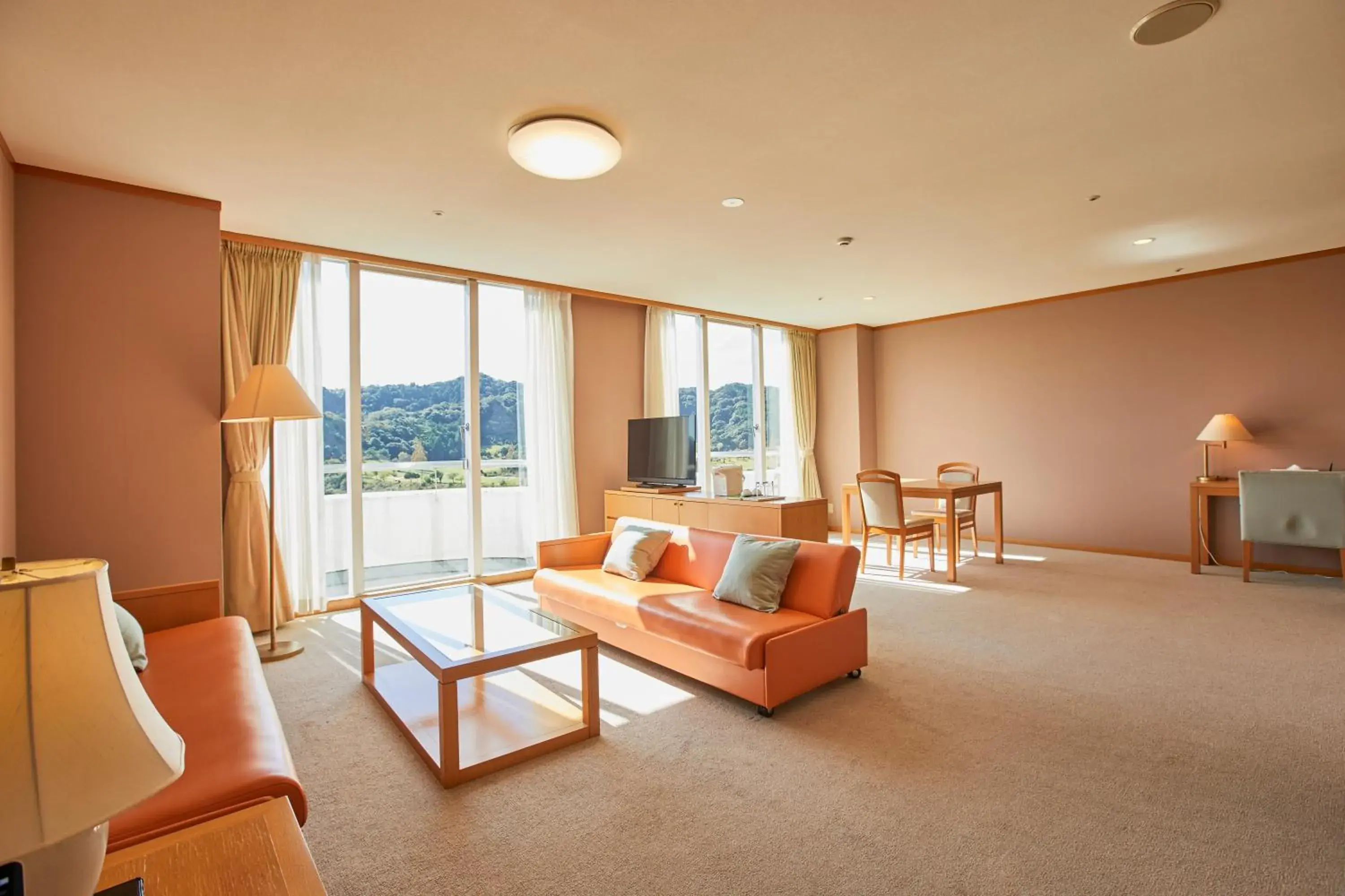 Living room in Kamogawa Country Hotel Living room in Kamogawa Country Hotel