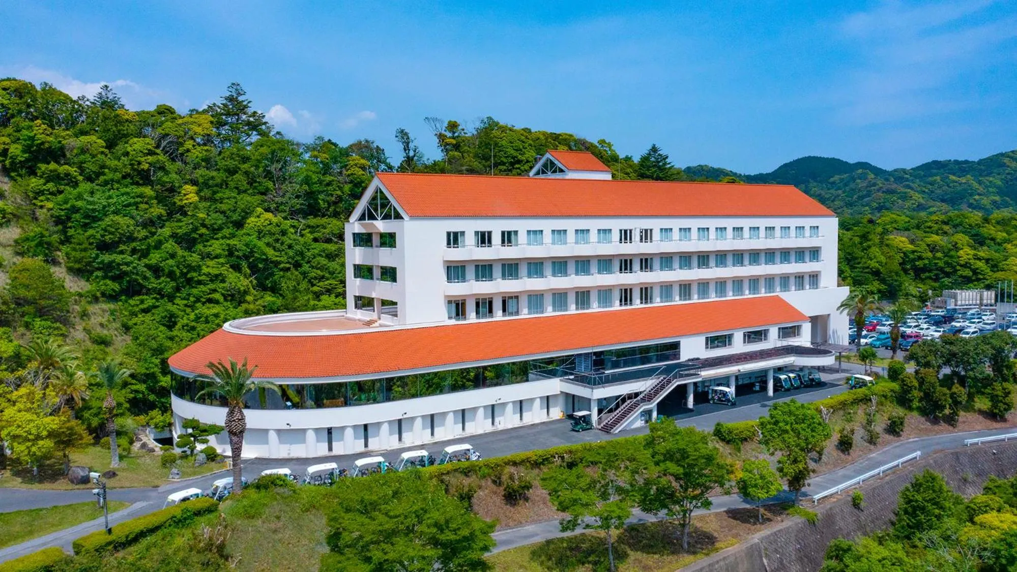 Property building in Kamogawa Country Hotel