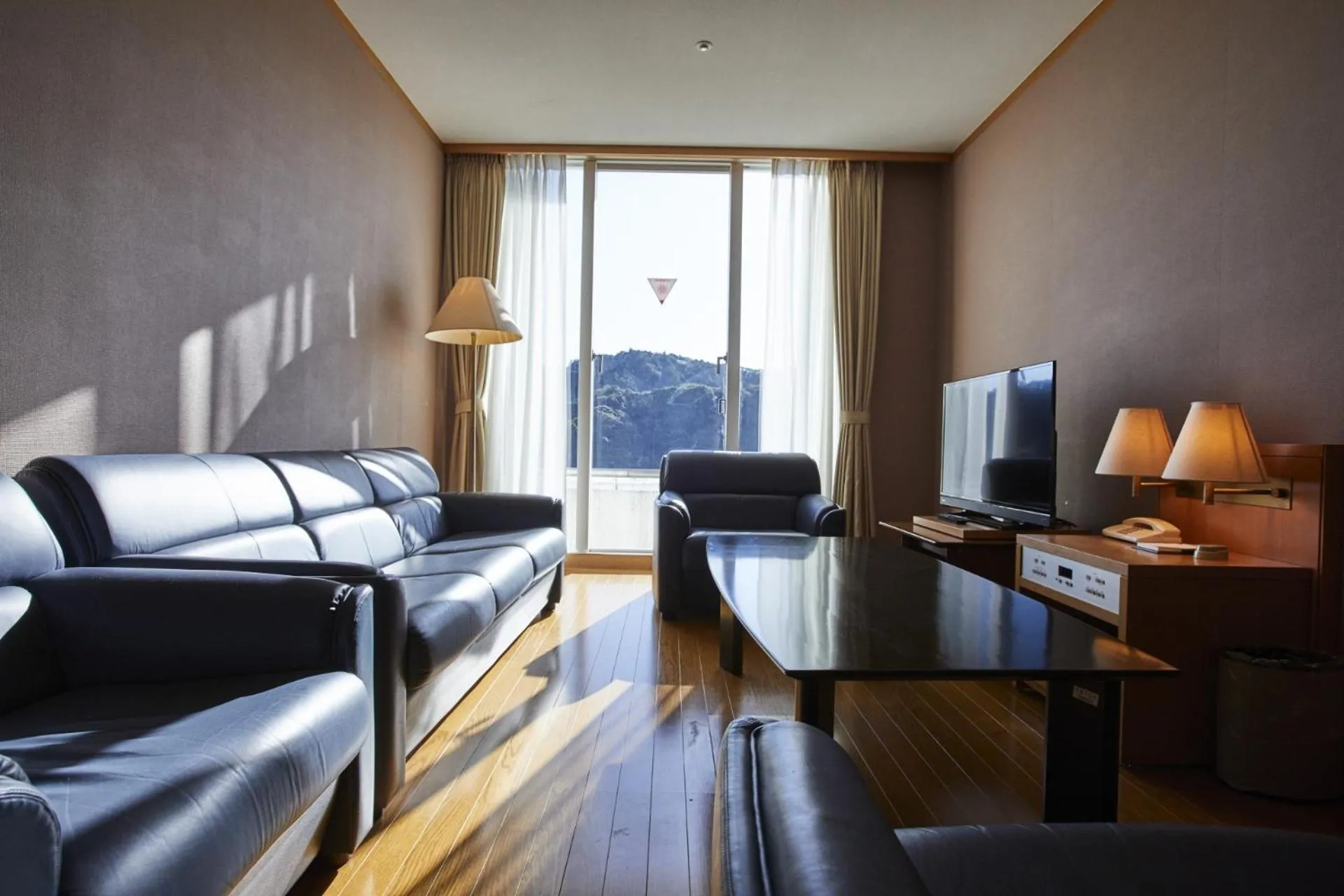 Living room in Kamogawa Country Hotel