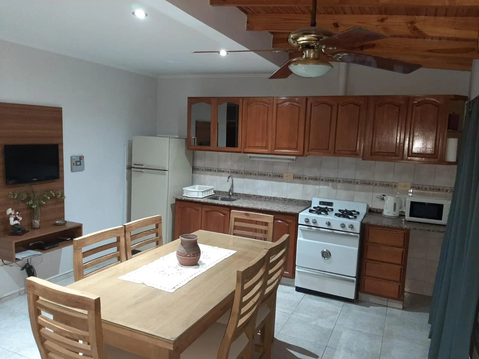 Kitchen or kitchenette in La Parra Alquiler para turistas