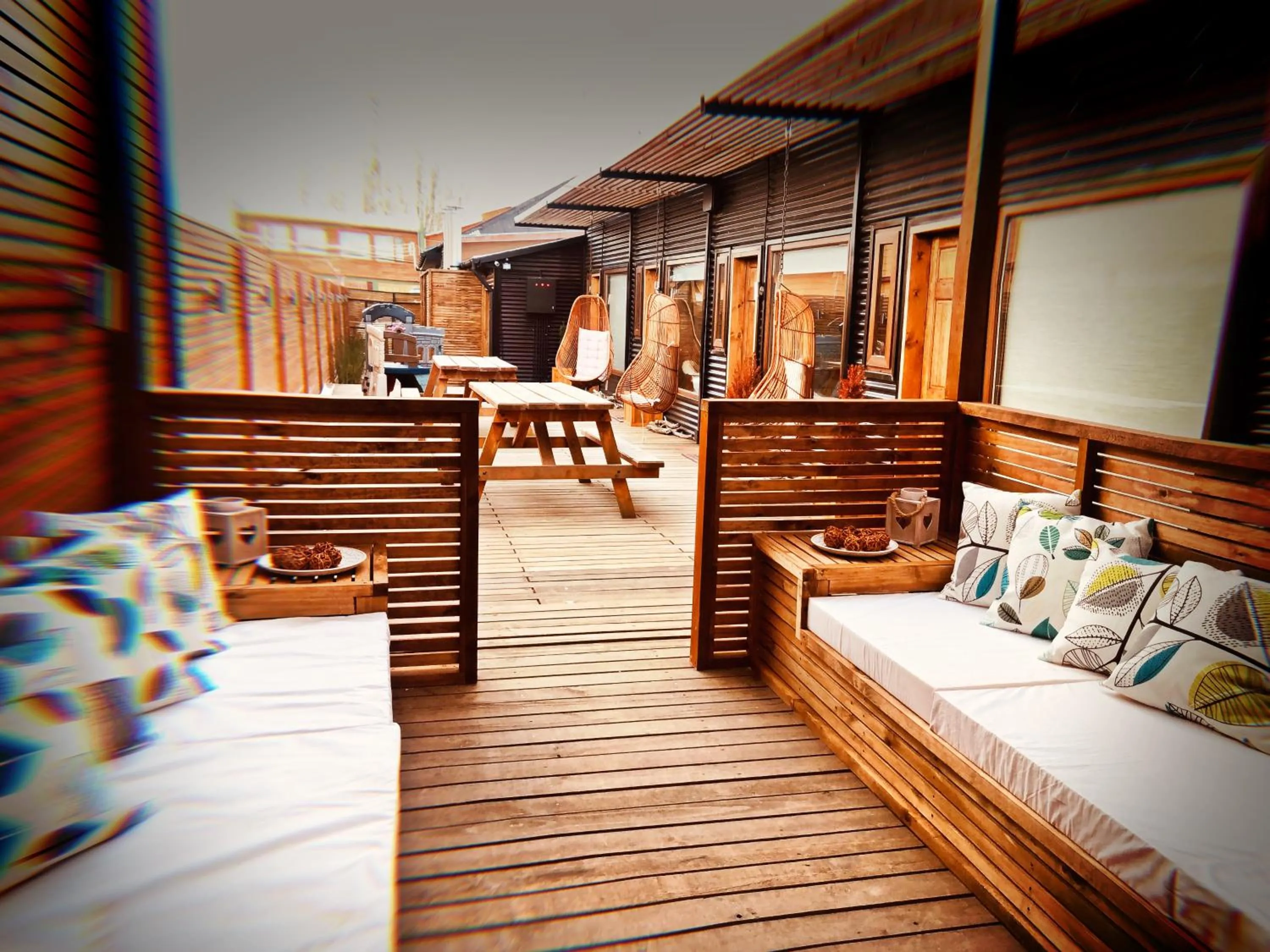 Seating area in DT Loft