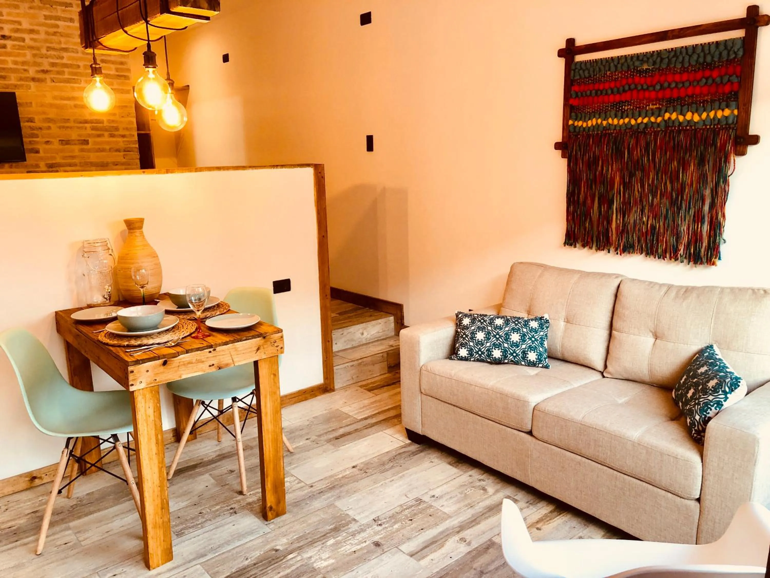 Living room in DT Loft