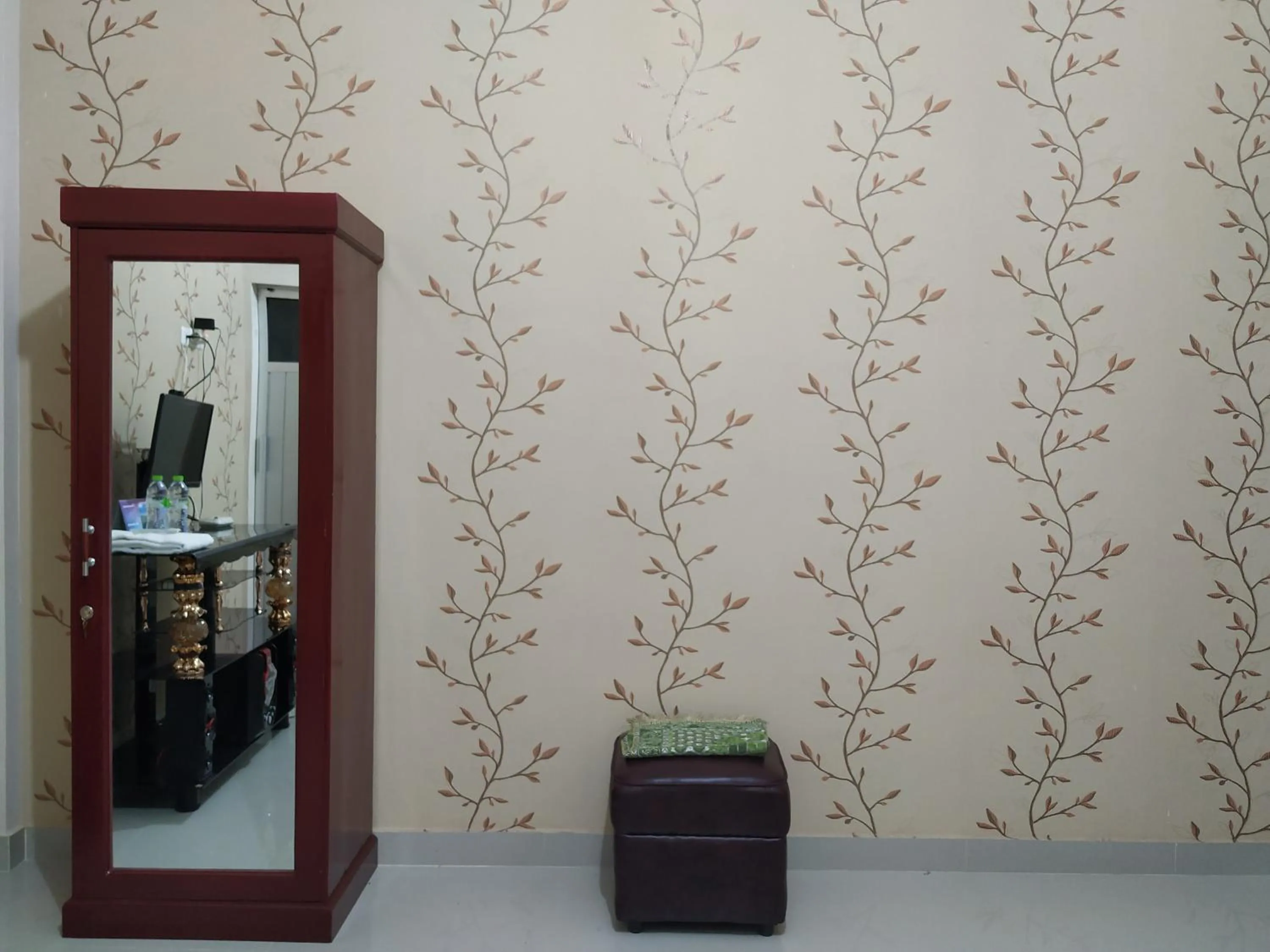 Bed in Penginapan Intan Bandara