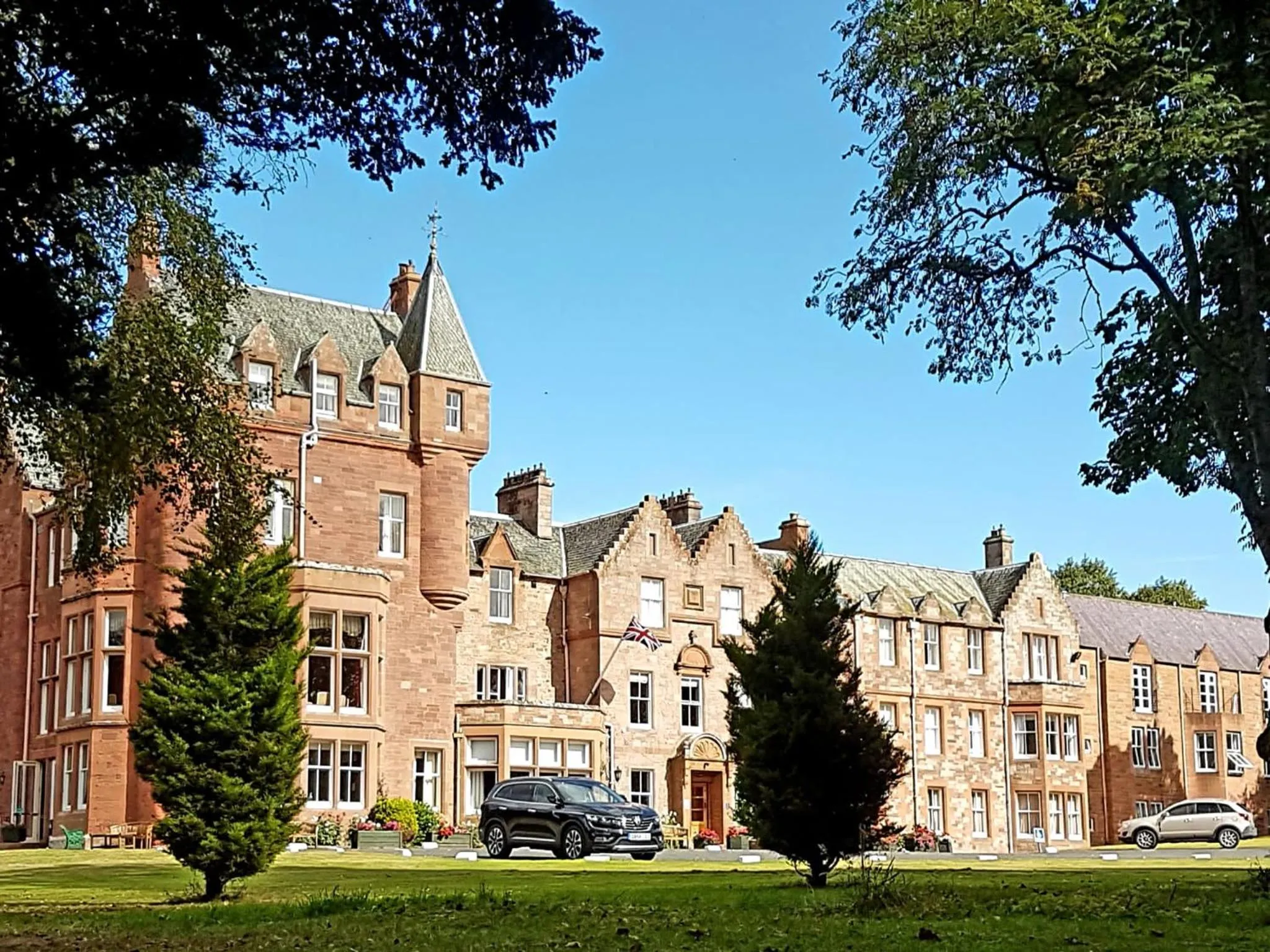 Property building in Dryburgh Abbey Hotel