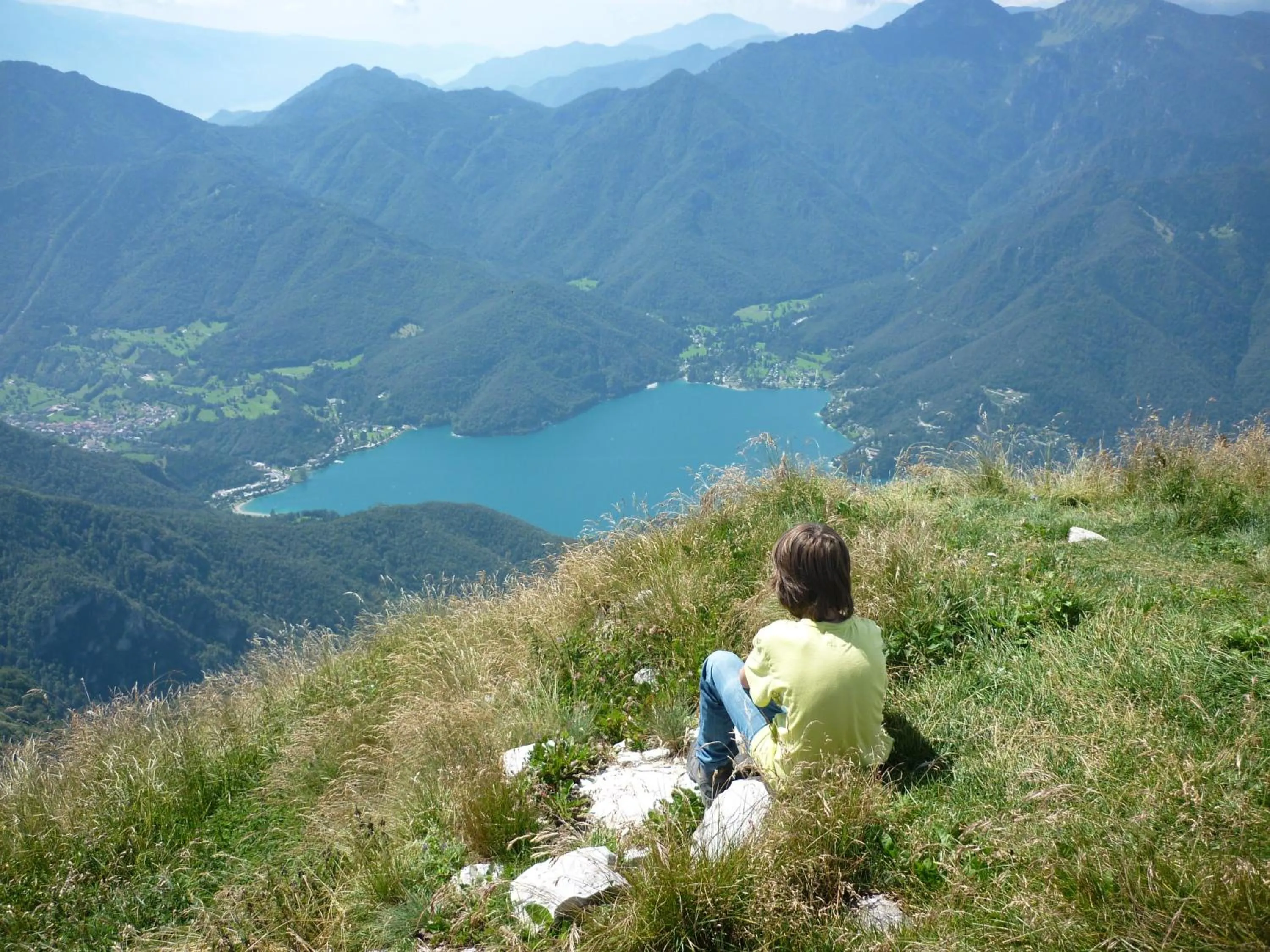 Bird's eye view in Camping Al Lago Ledro