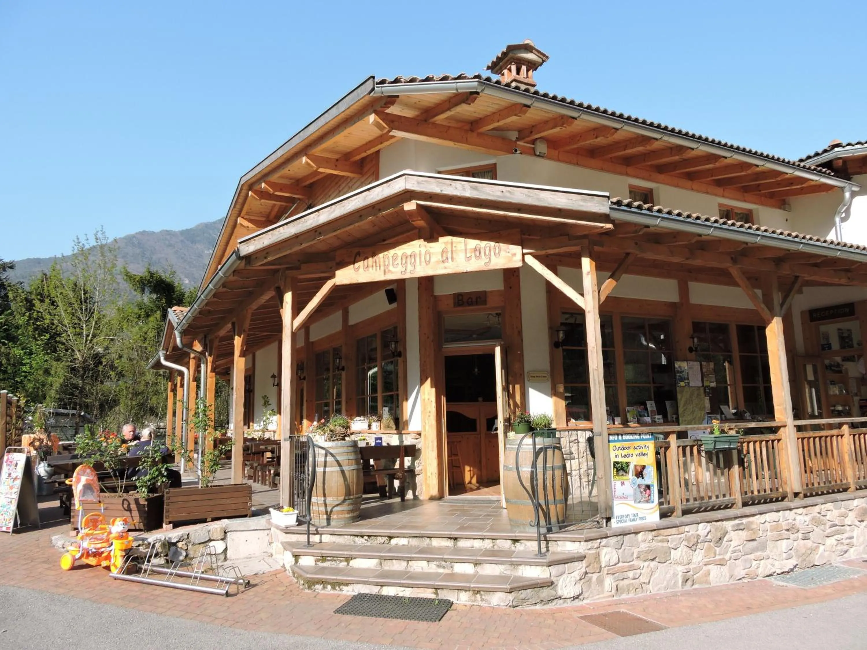 Facade/entrance in Camping Al Lago Ledro