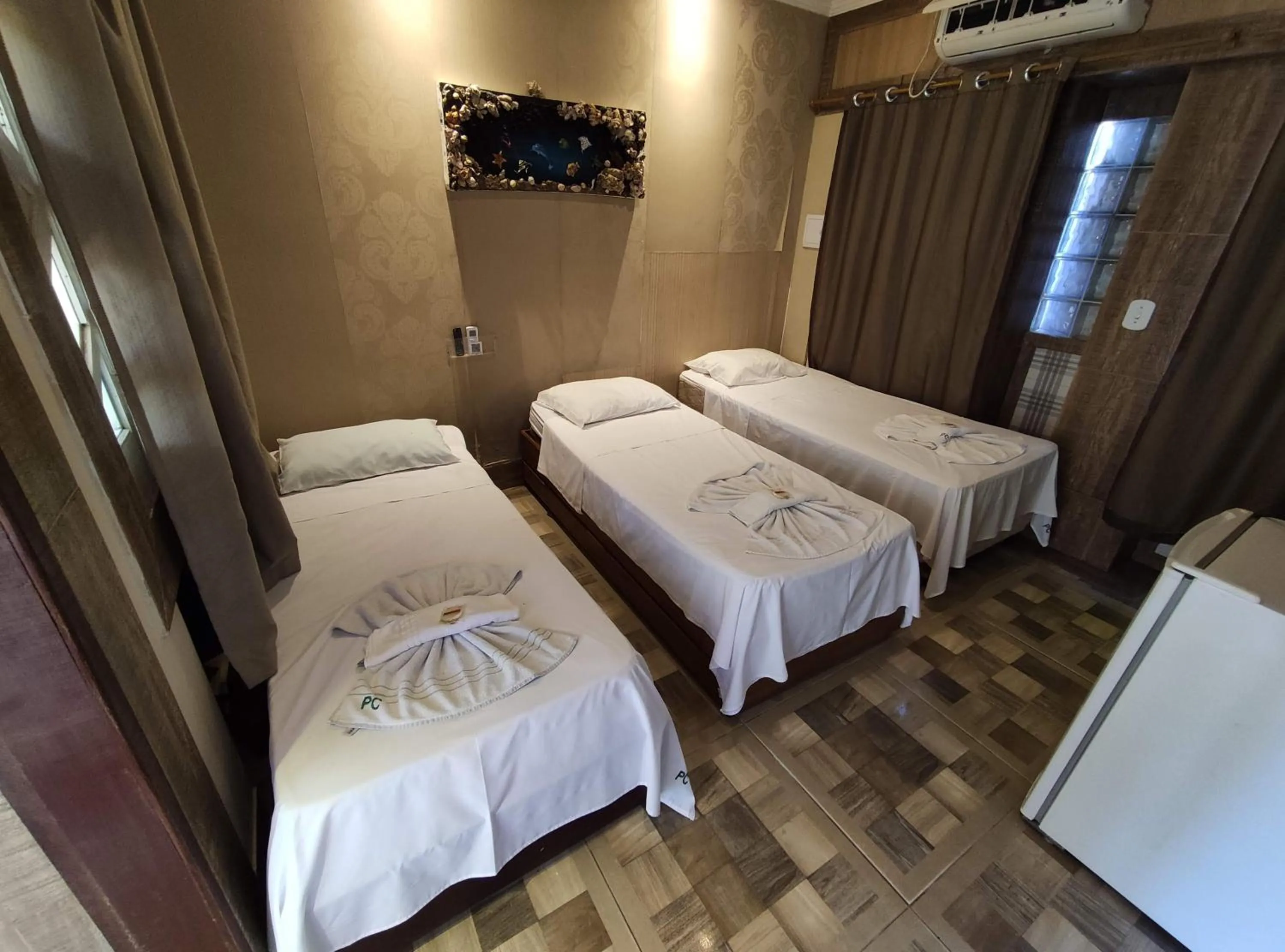 Photo of the whole room, Bed in Pousada Porto dos Corais