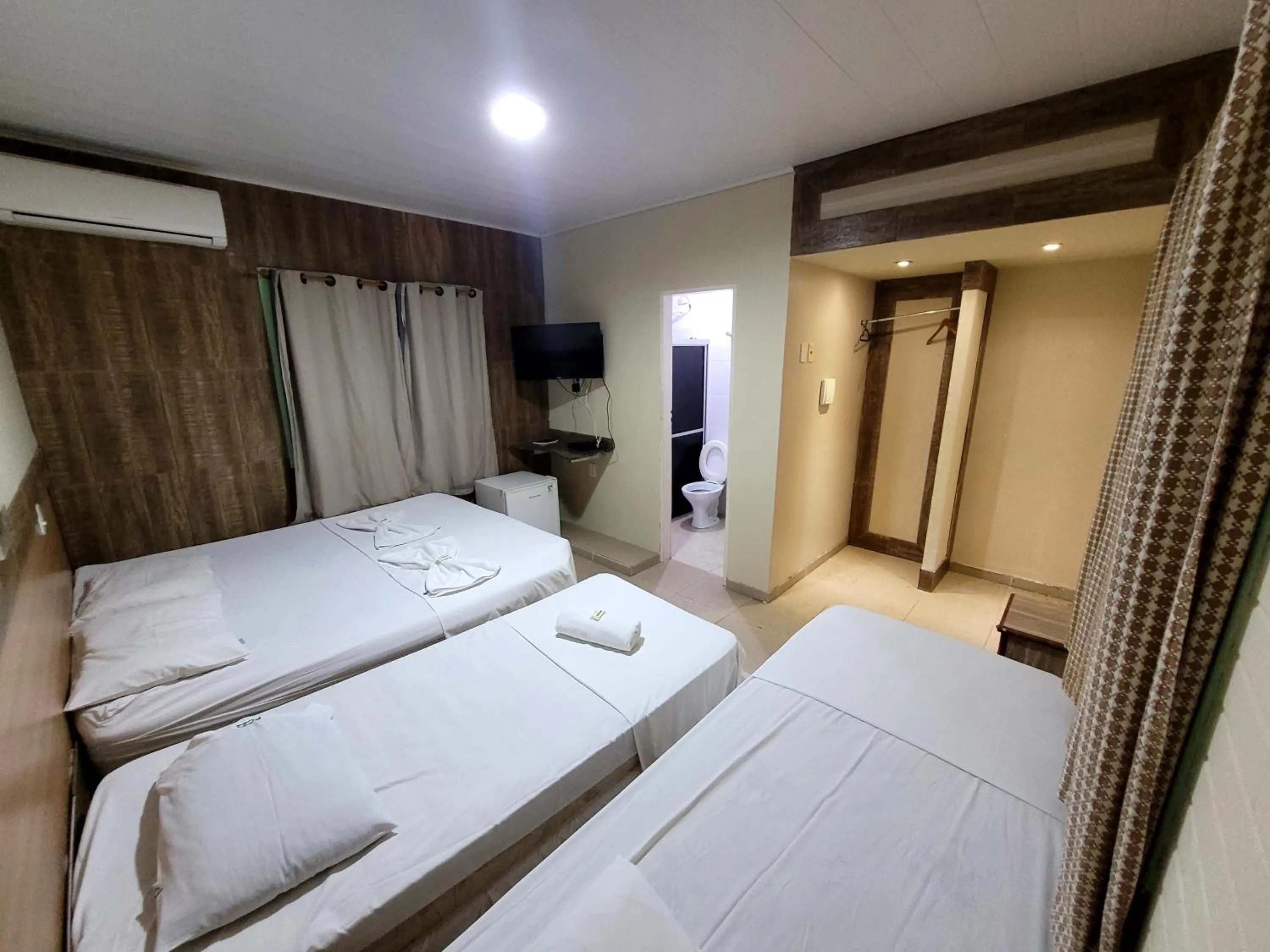 Bed in Pousada Porto dos Corais