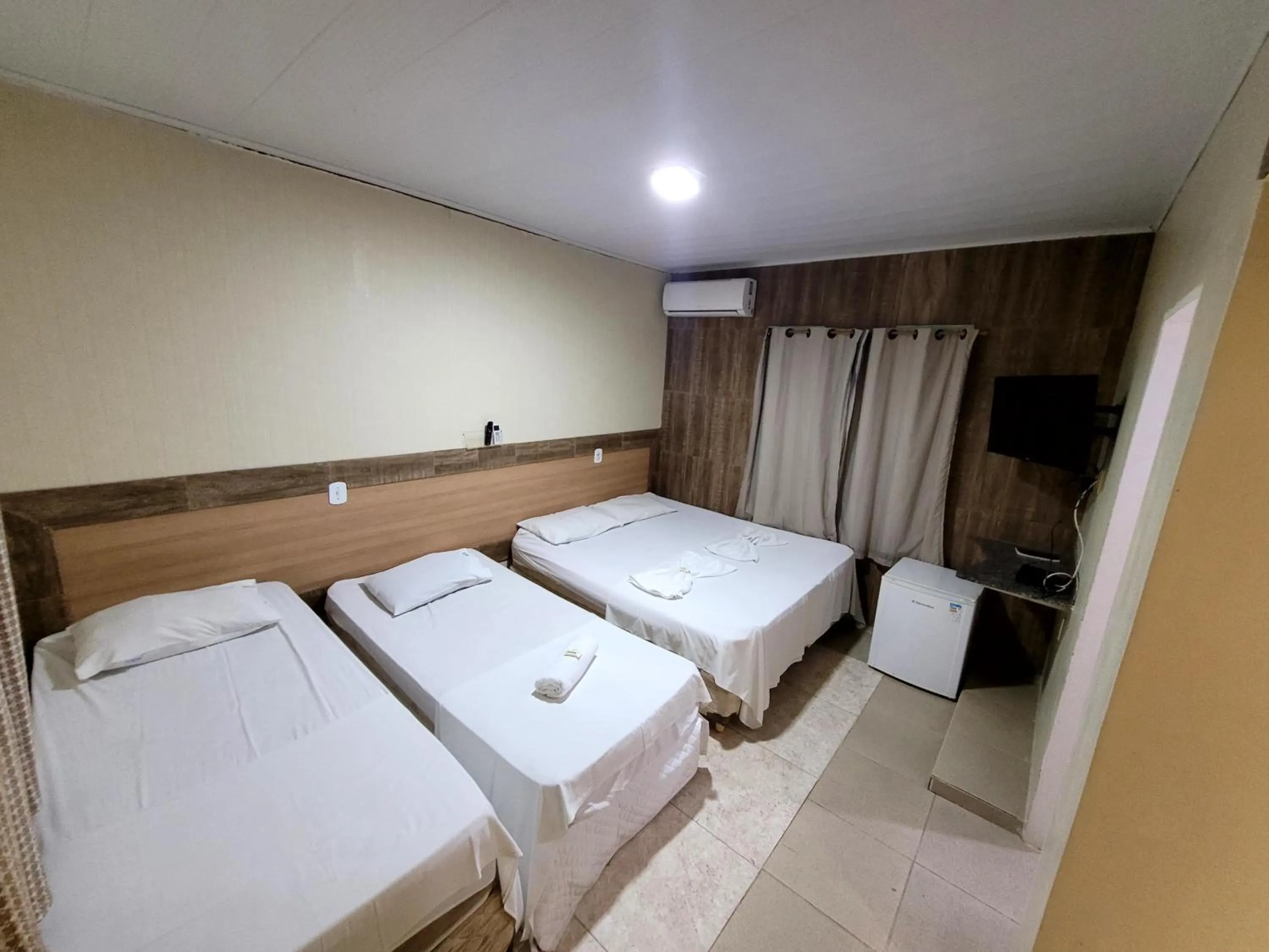 Bed in Pousada Porto dos Corais