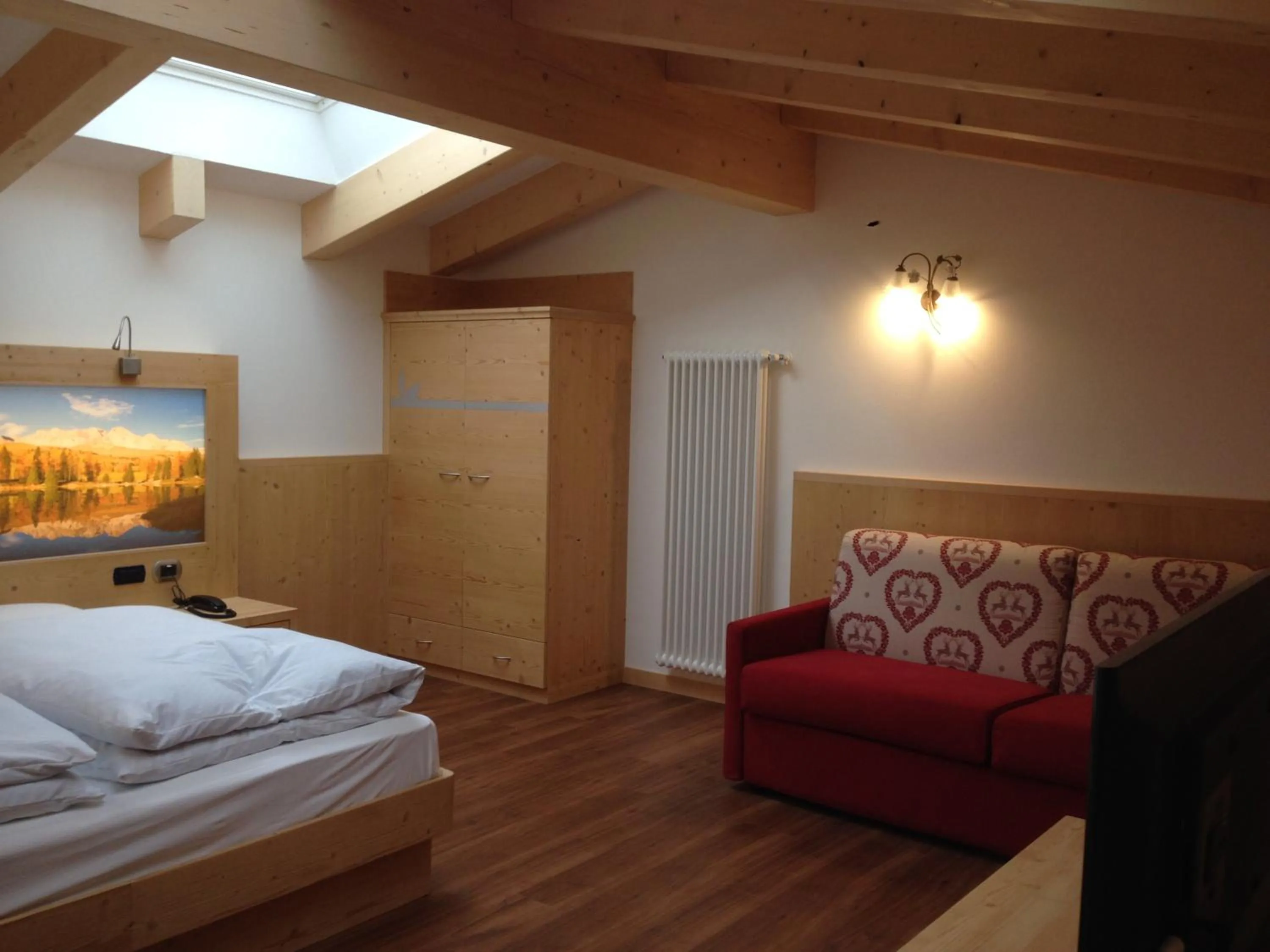 Bed in Hotel El Paster