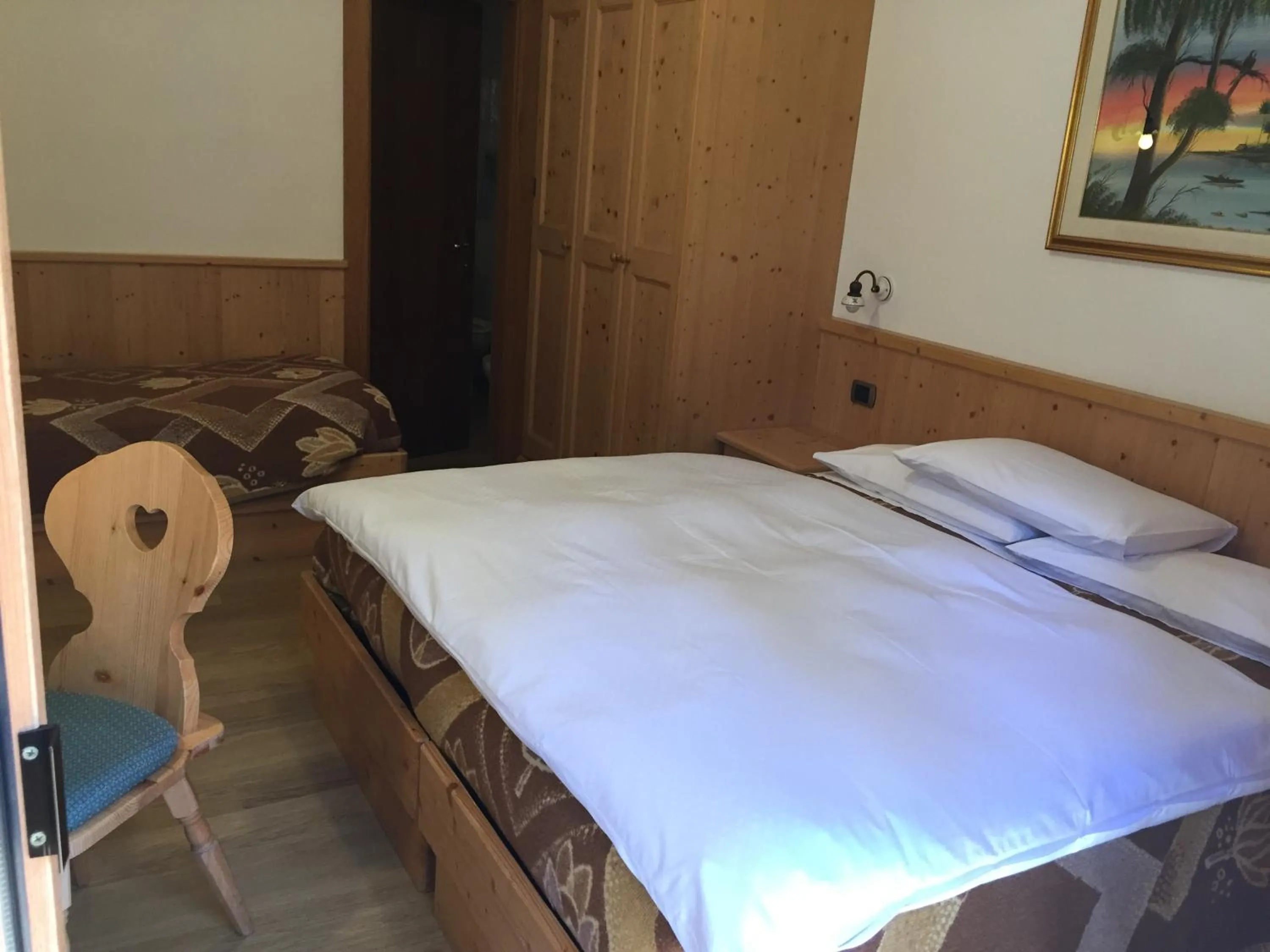 Bed in Hotel El Paster