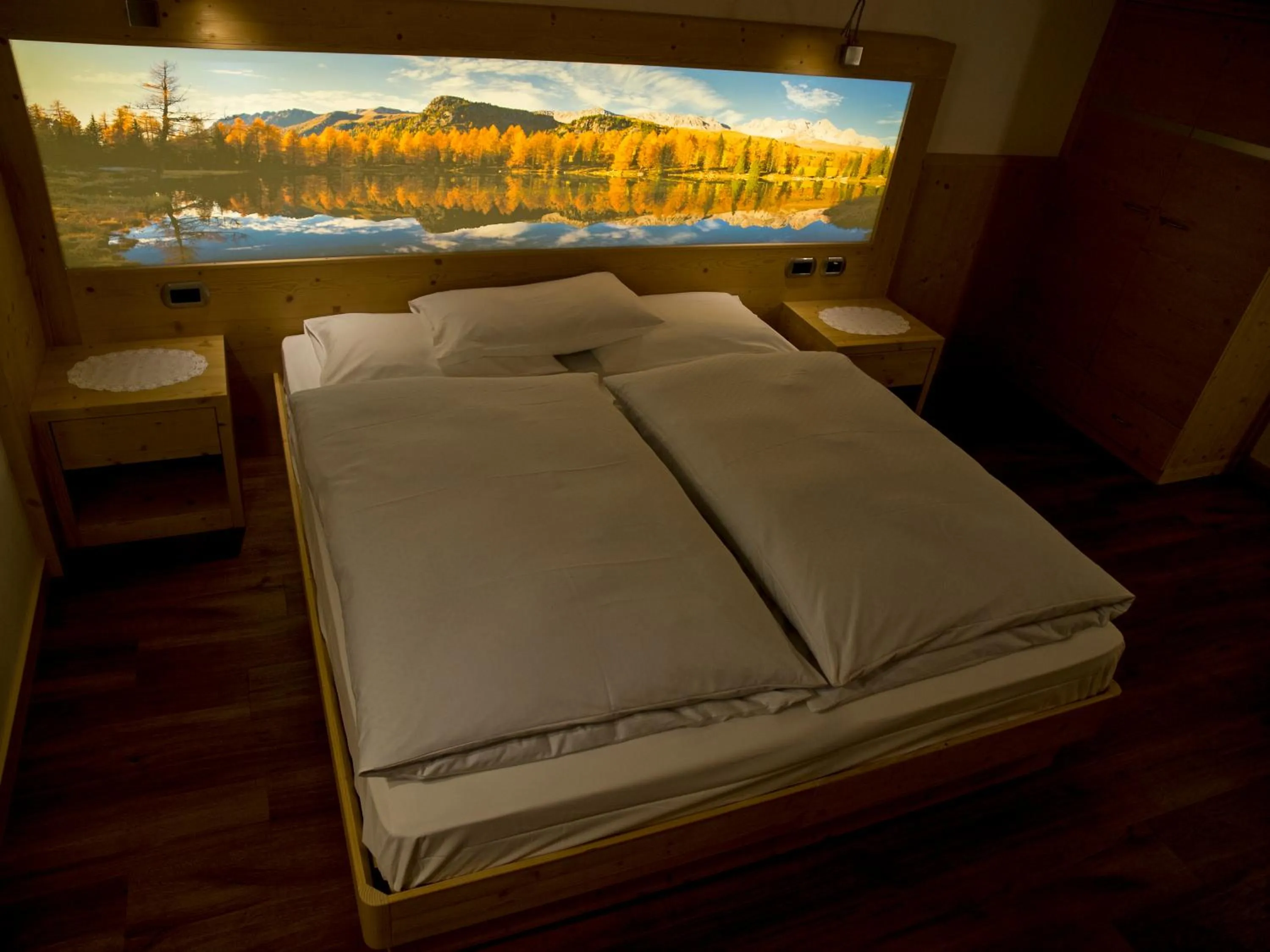 Bed in Hotel El Paster